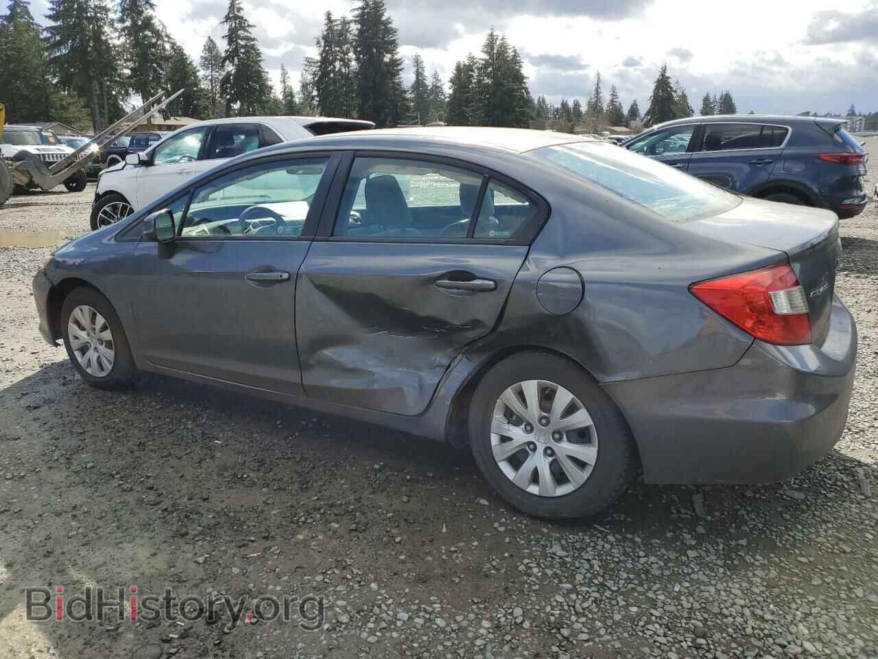 2012 HONDA CIVIC - VIN: 19XFB2F56CE376927 - Фото 2