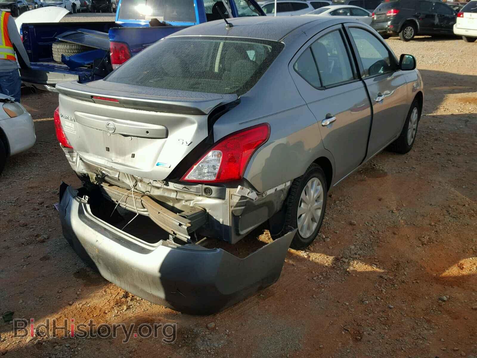 2014 NISSAN VERSA - VIN: 3N1CN7AP3EL870194 - Фото 4