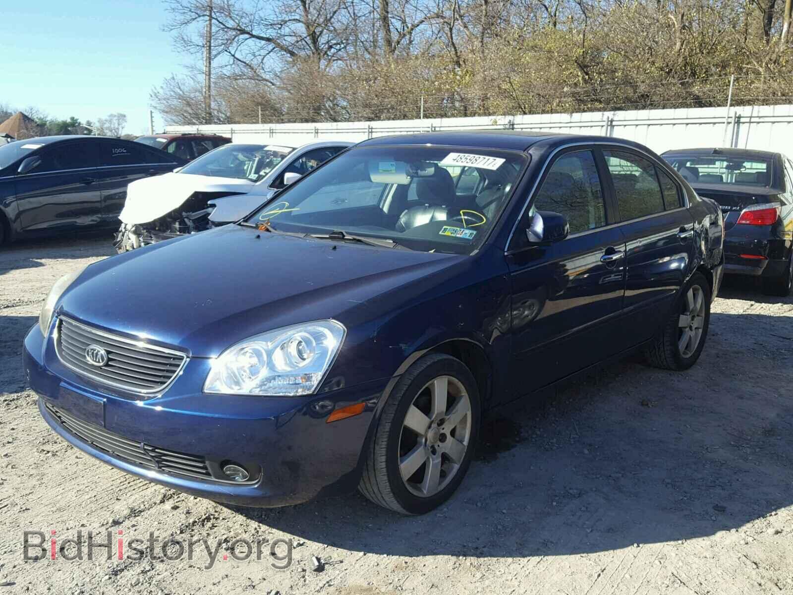 2007 KIA OPTIMA - VIN: KNAGE124675088231 - Фото 2