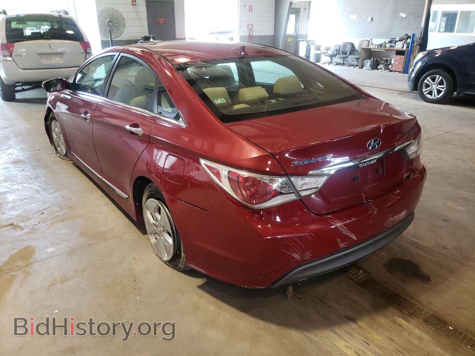 2012 HYUNDAI SONATA - VIN: KMHEC4A48CA032176 - Фото 3