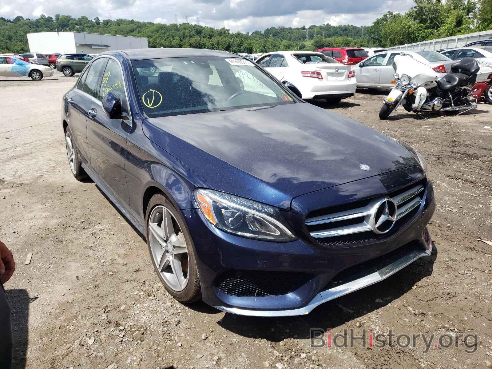 Photo 55SWF6GB1FU035092 - MERCEDES-BENZ C-CLASS 2015