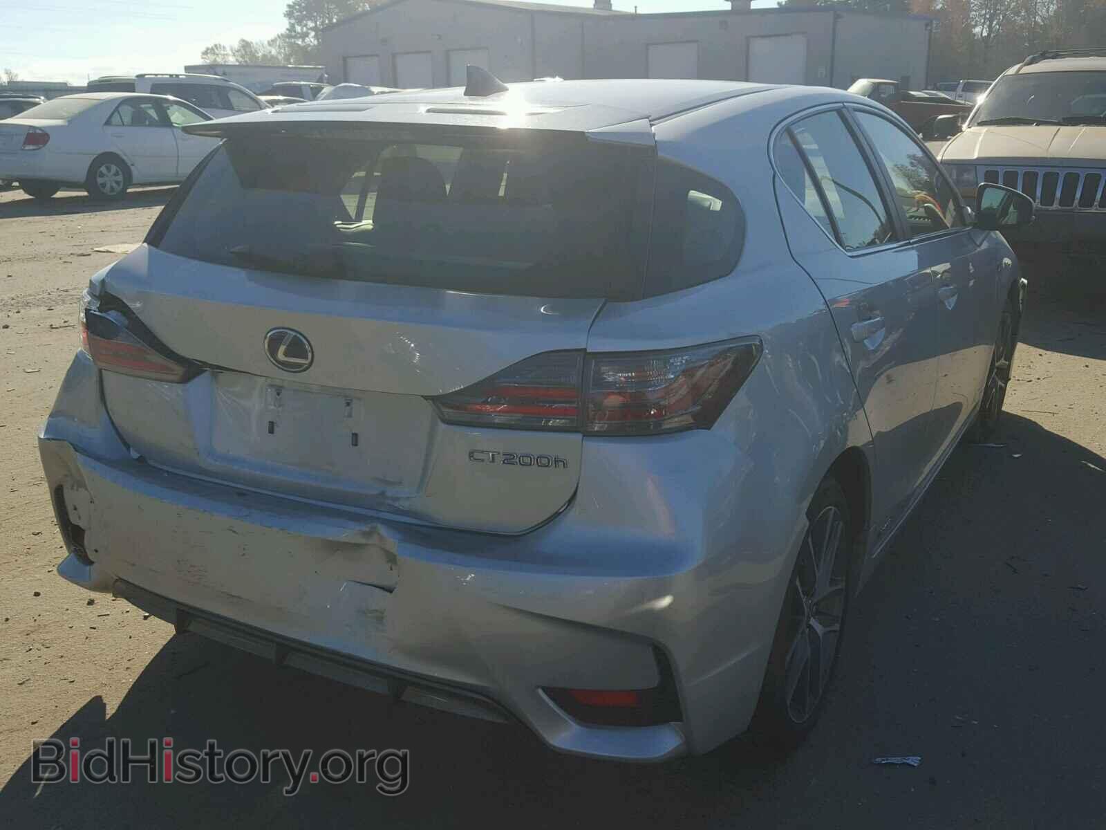 2014 LEXUS CT 200 - VIN: JTHKD5BH3E2199875 - Фото 4