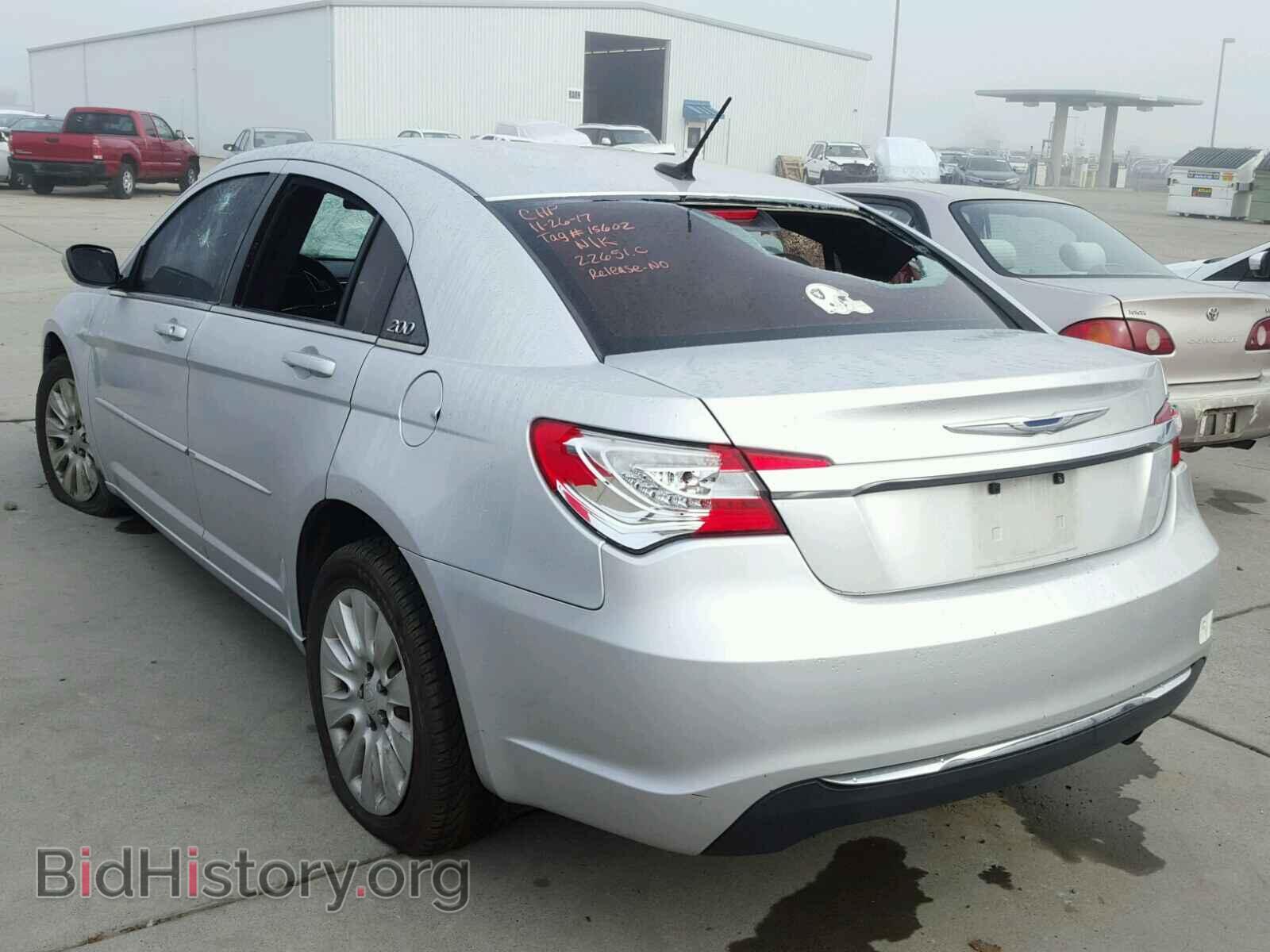 2012 CHRYSLER 200 - VIN: 1C3CCBAB8CN271383 - Фото 3