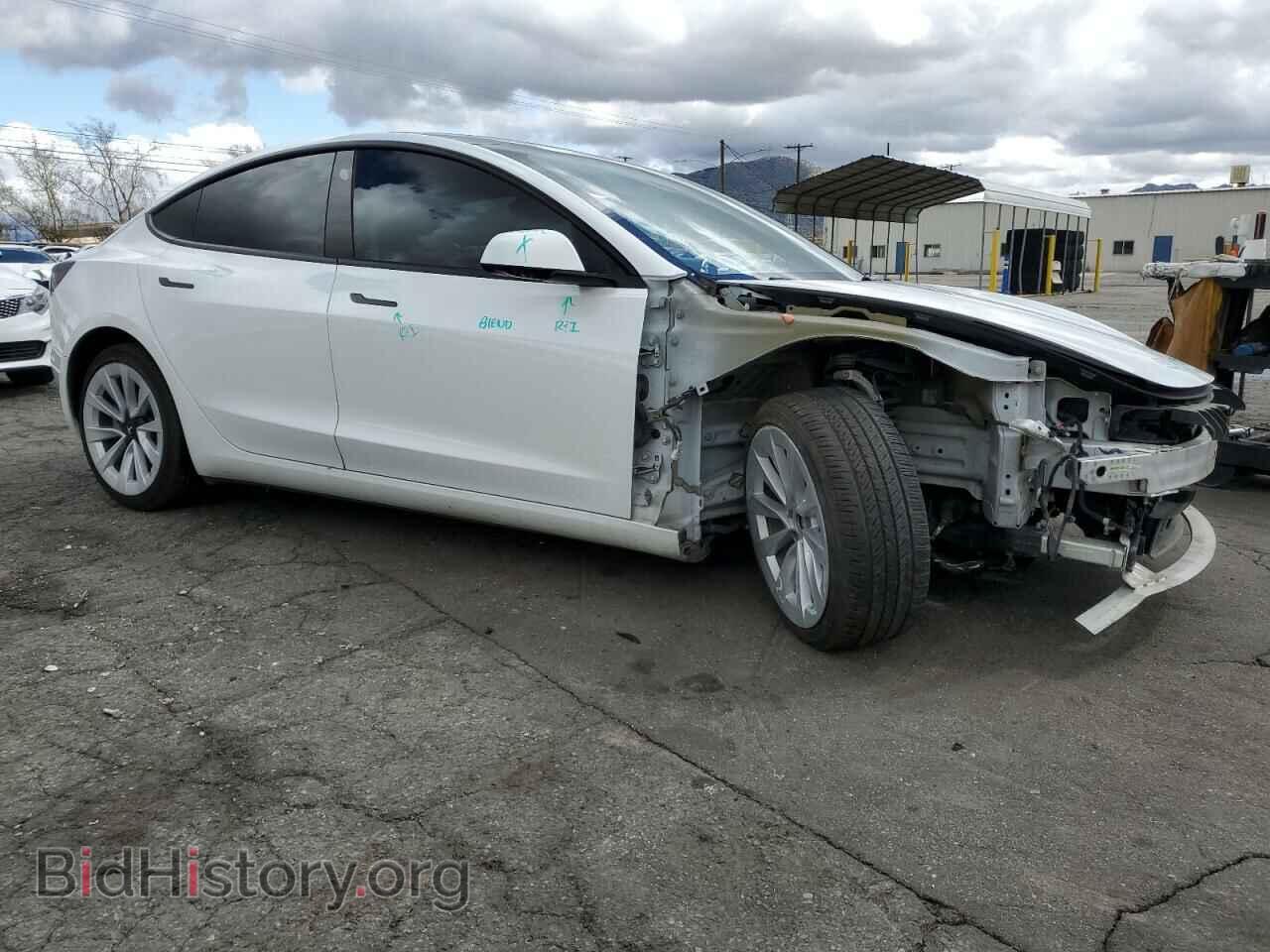 2022 TESLA MODEL 3 - VIN: 5YJ3E1EB7NF365962 - Фото 4