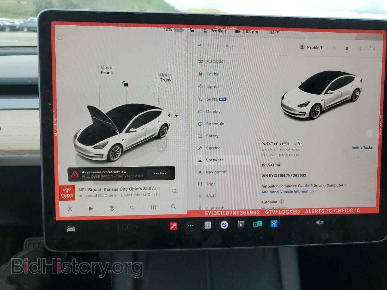 2022 TESLA MODEL 3 - VIN: 5YJ3E1EB7NF365962 - Фото 9