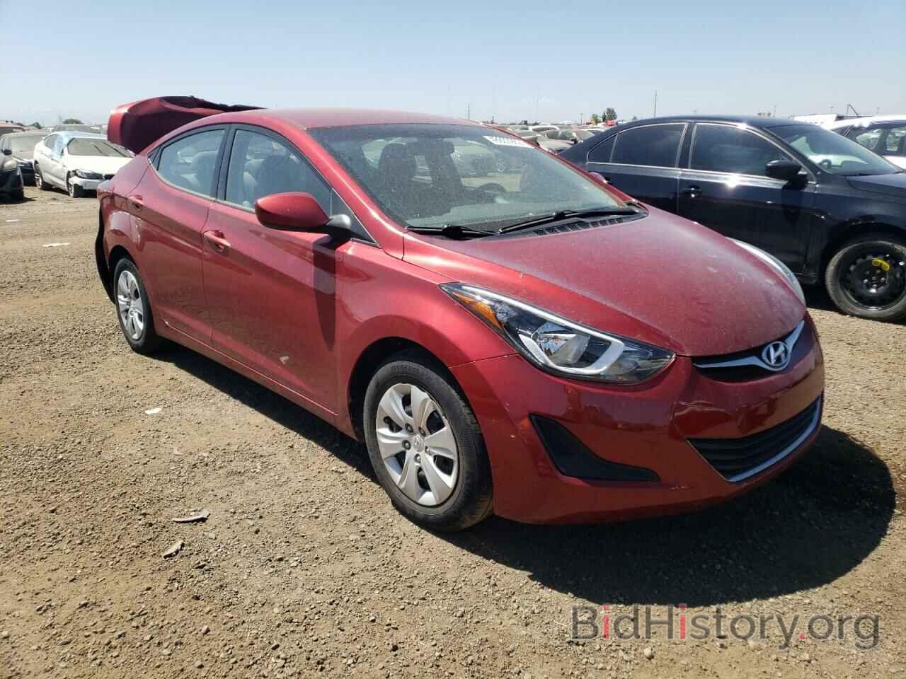 Фотография 5NPDH4AE9GH736427 - HYUNDAI ELANTRA 2016