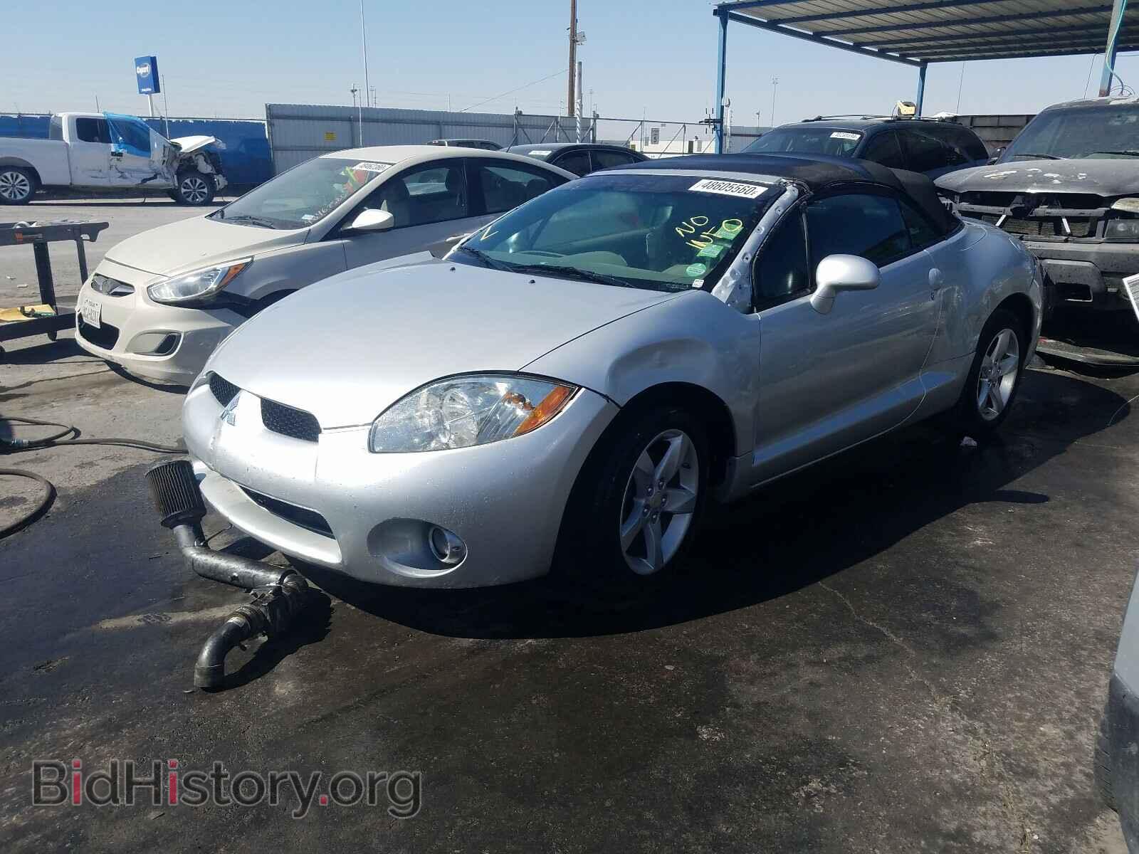 2008 MITSUBISHI ECLIPSE - VIN: 4A3AL25F58E040459 - Фото 2