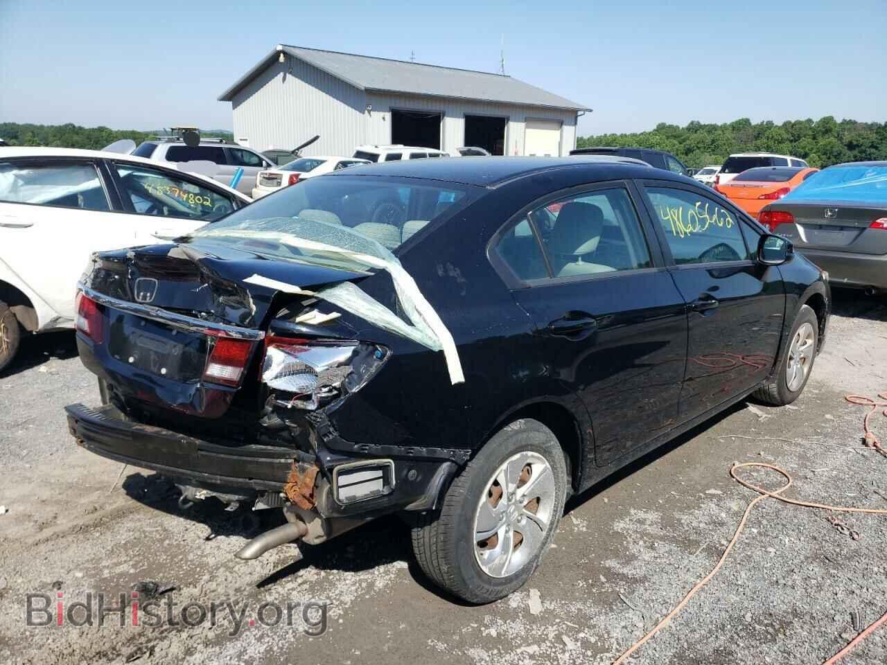 2013 HONDA CIVIC - VIN: 19XFB2F50DE233084 - Фото 4