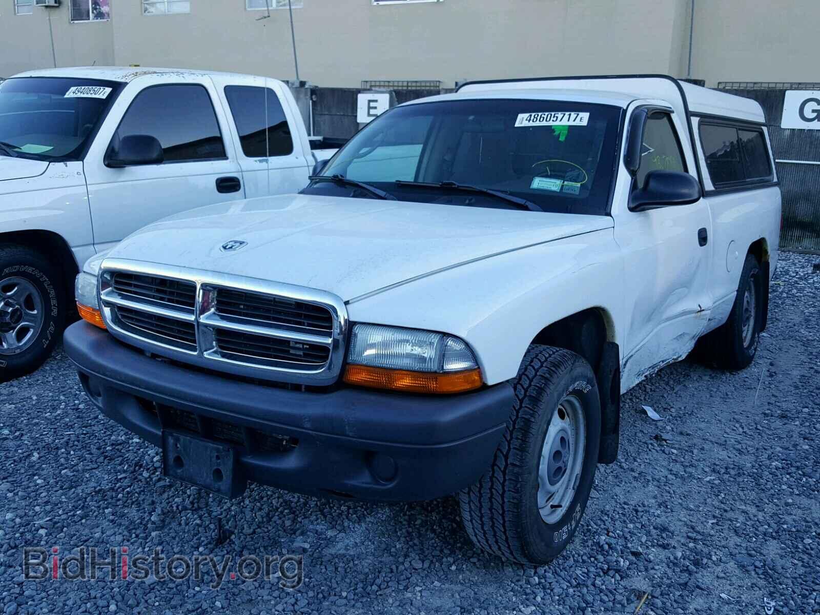 2004 DODGE DAKOTA - VIN: 1D7FL16K44S654094 - Фото 2