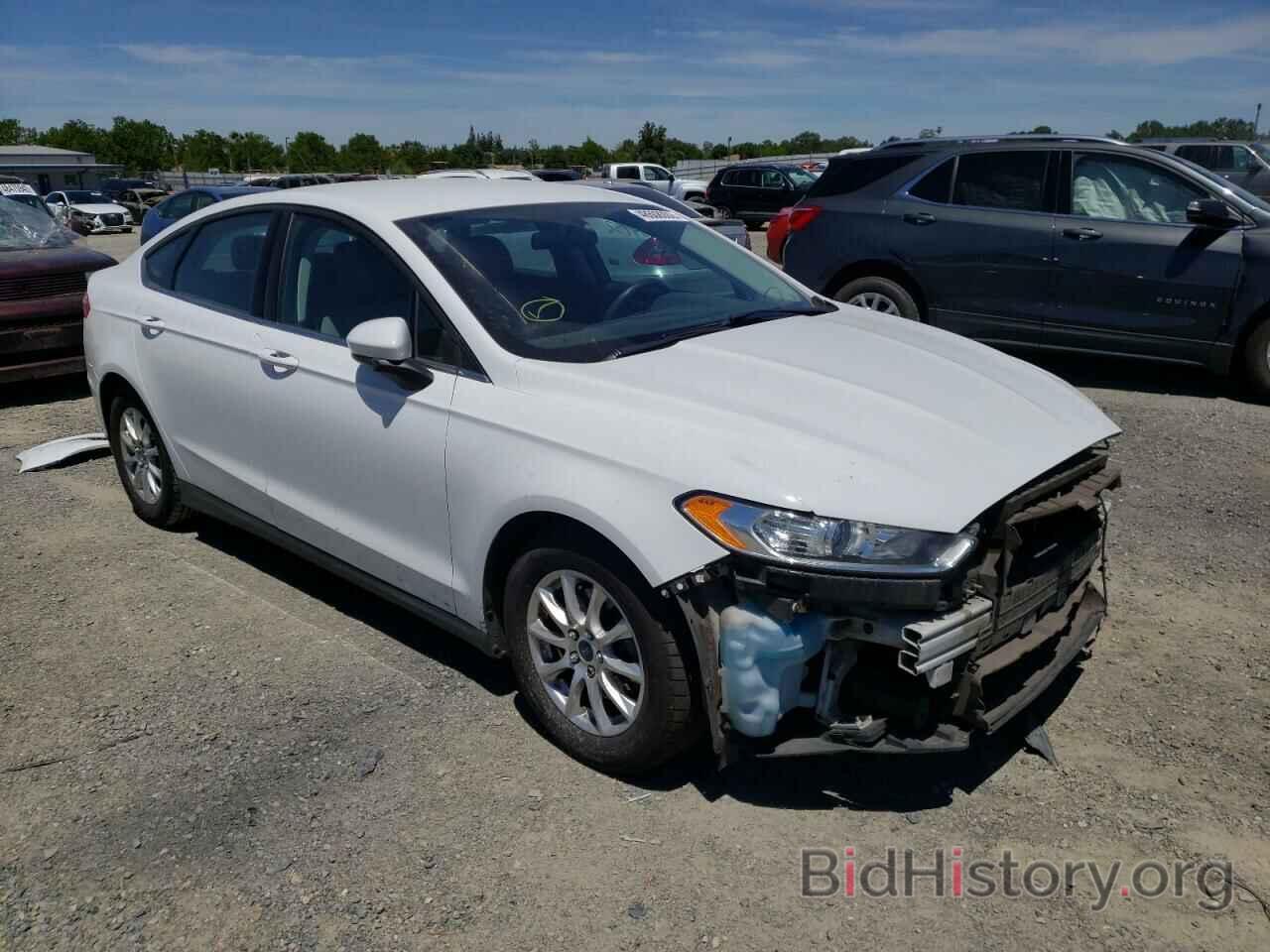 Photo 3FA6P0G72GR225898 - FORD FUSION 2016