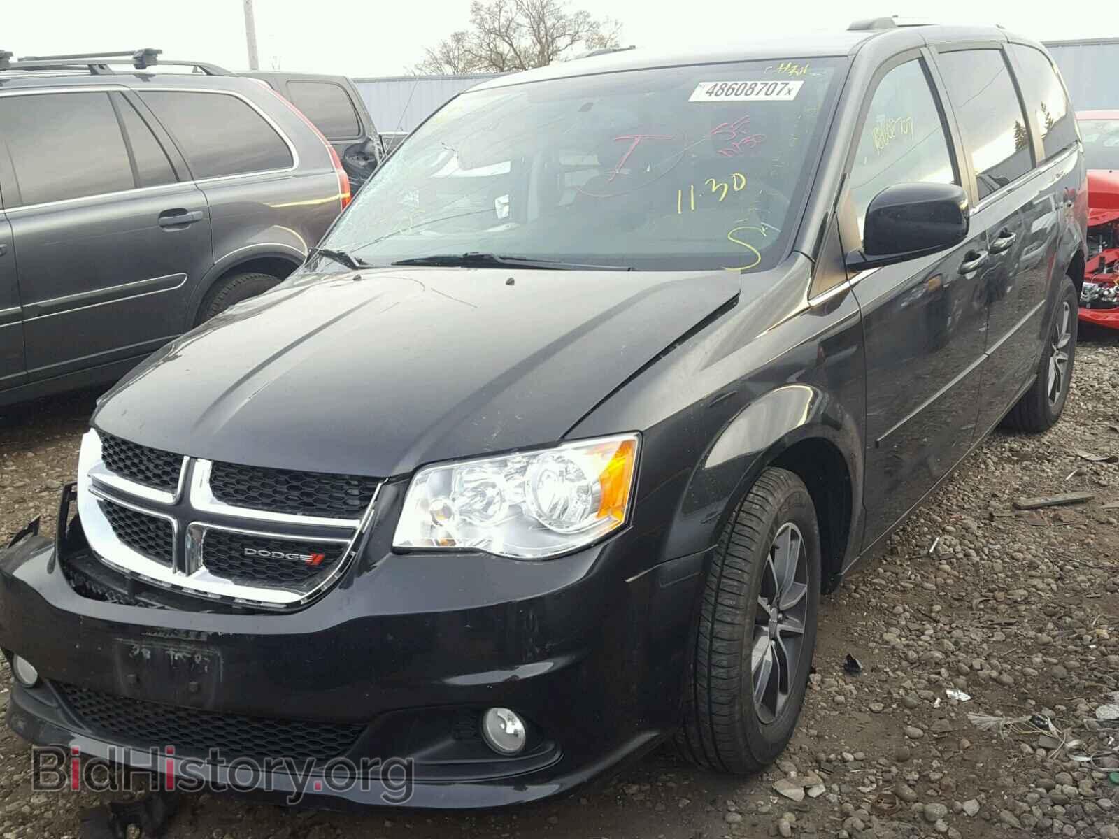 2017 DODGE CARAVAN - VIN: 2C4RDGCG6HR662129 - Фото 2