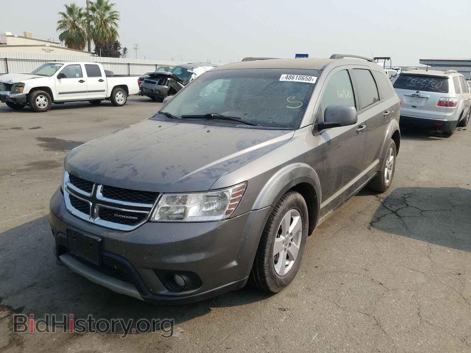 2012 DODGE JOURNEY - VIN: 3C4PDCBG9CT184117 - Фото 2