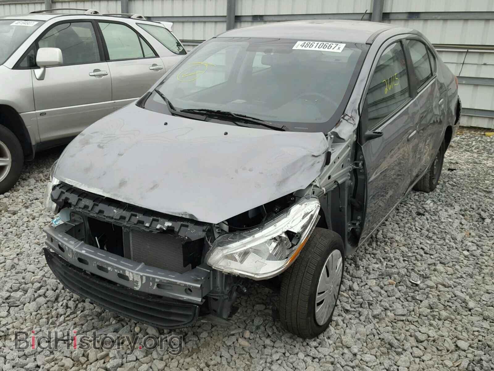 2017 MITSUBISHI MIRAGE - VIN: ML32F3FJ9HH000460 - Фото 2
