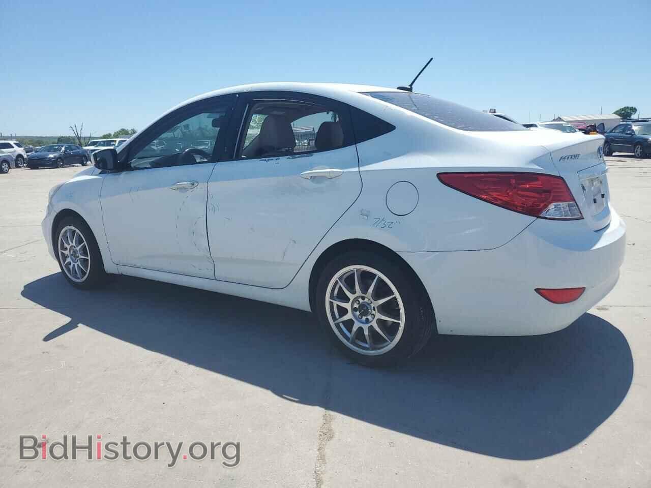 2013 HYUNDAI ACCENT - VIN: KMHCU4AE7DU289956 - Фото 2