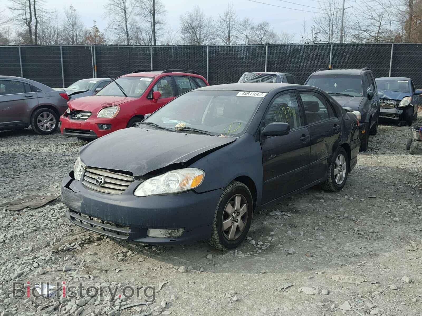 2003 TOYOTA COROLLA - VIN: 2T1BR32E23C162571 - Фото 2