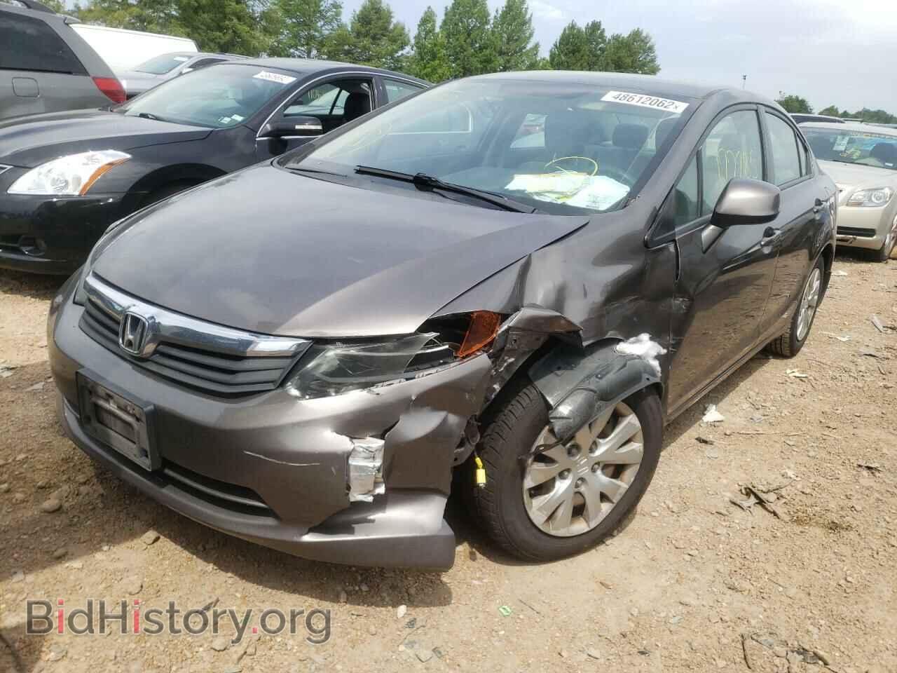 2012 HONDA CIVIC - VIN: 19XFB2F58CE070330 - Фото 2