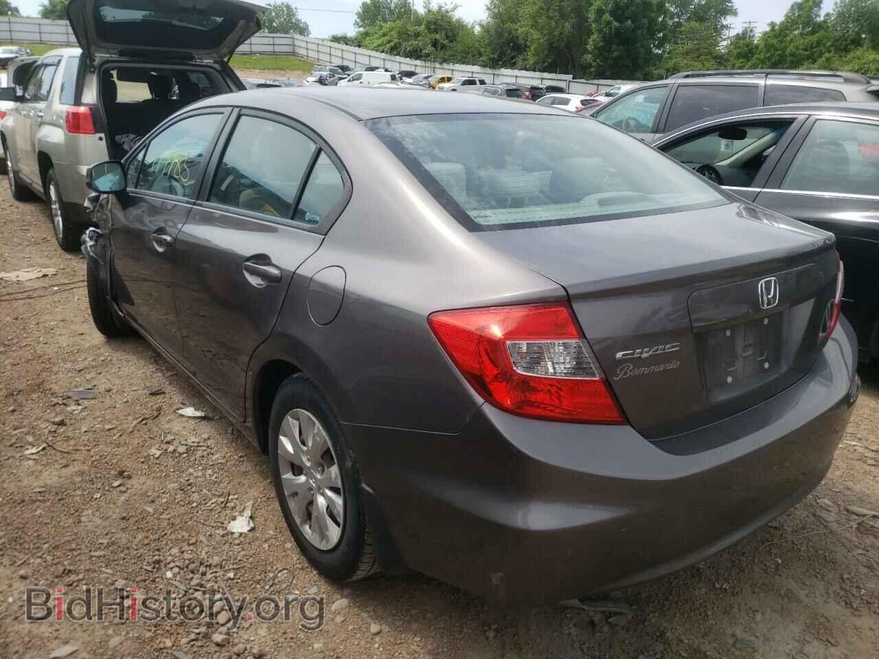 2012 HONDA CIVIC - VIN: 19XFB2F58CE070330 - Фото 3