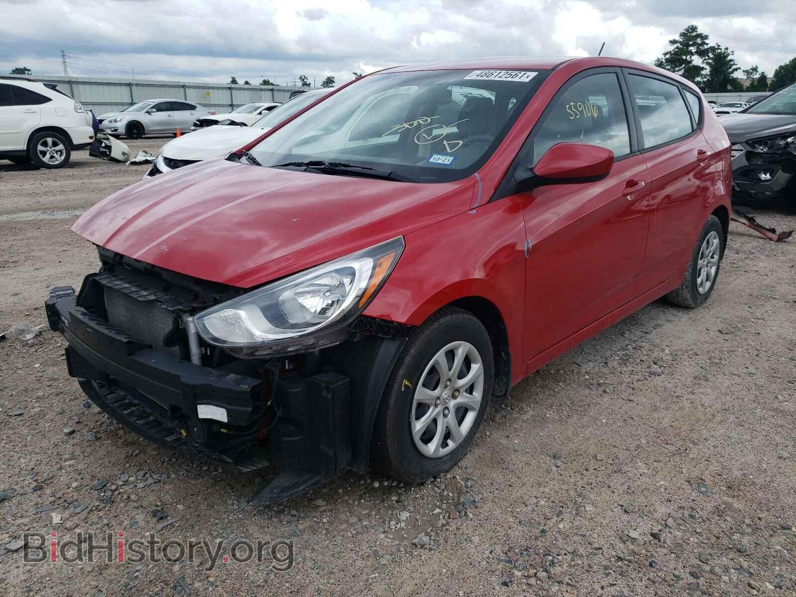 2014 HYUNDAI ACCENT - VIN: KMHCT5AE4EU187976 - Фото 2