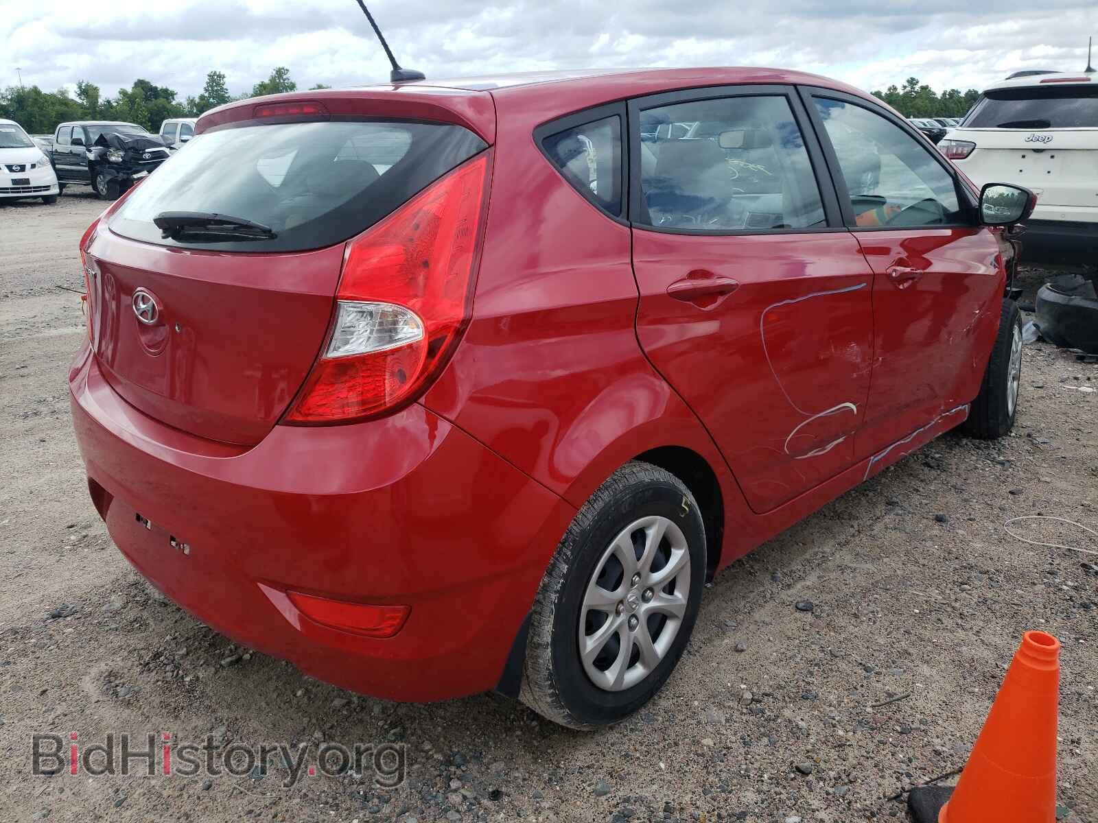 2014 HYUNDAI ACCENT - VIN: KMHCT5AE4EU187976 - Фото 4