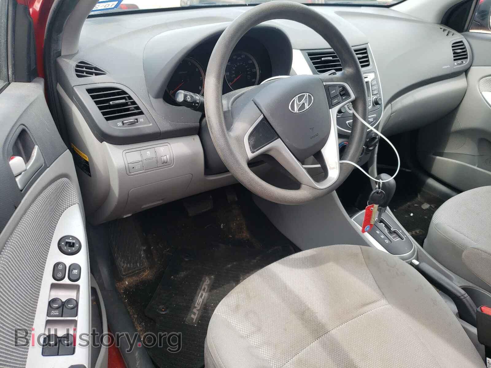2014 HYUNDAI ACCENT - VIN: KMHCT5AE4EU187976 - Фото 9