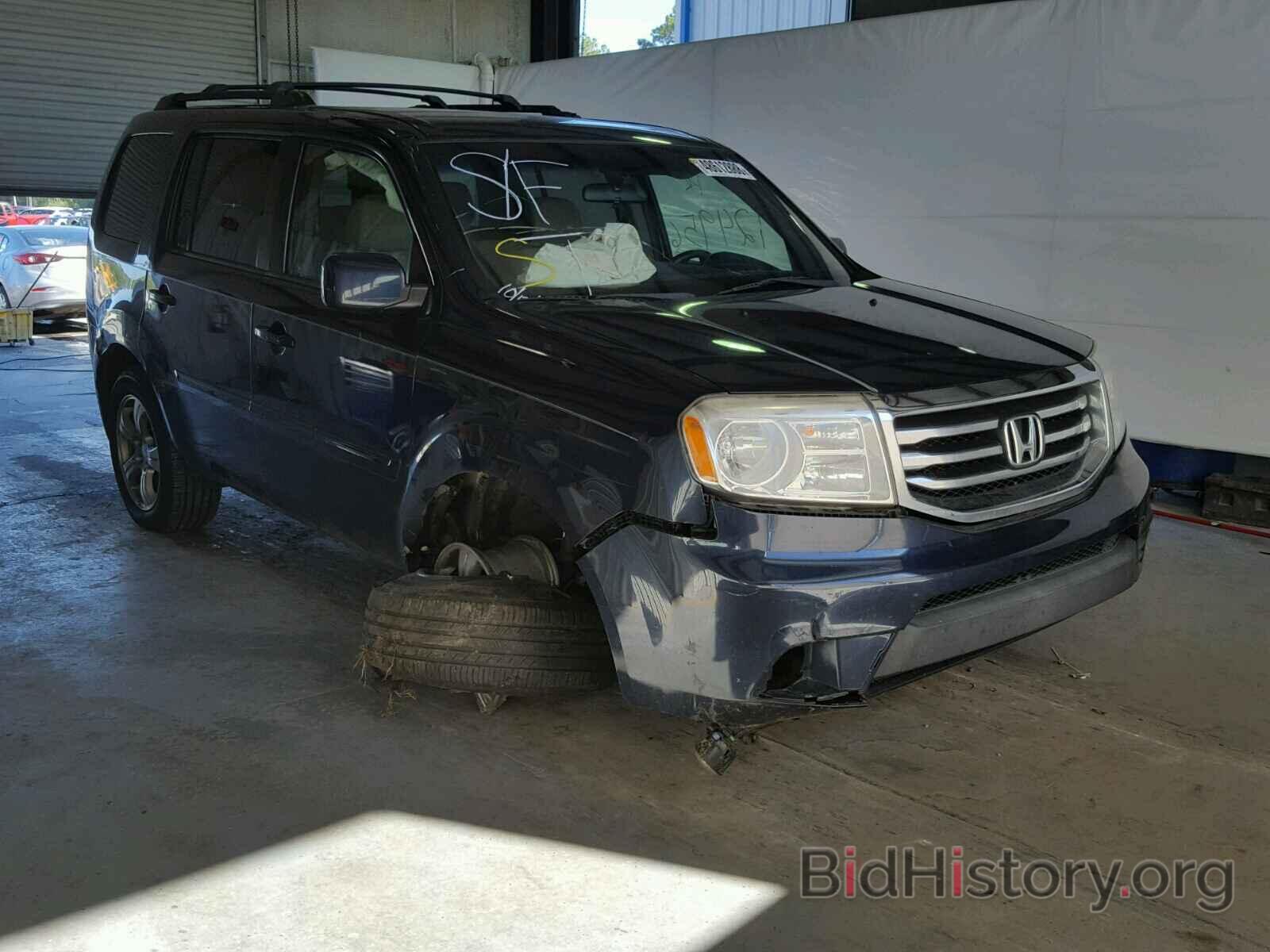 Photo 5FNYF3H45CB020888 - HONDA PILOT EX 2012