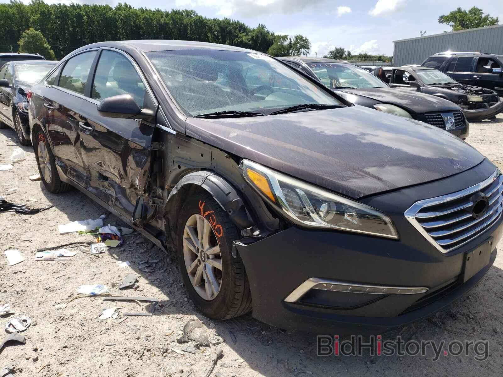 Фотография 5NPE24AF3FH229603 - HYUNDAI SONATA 2015