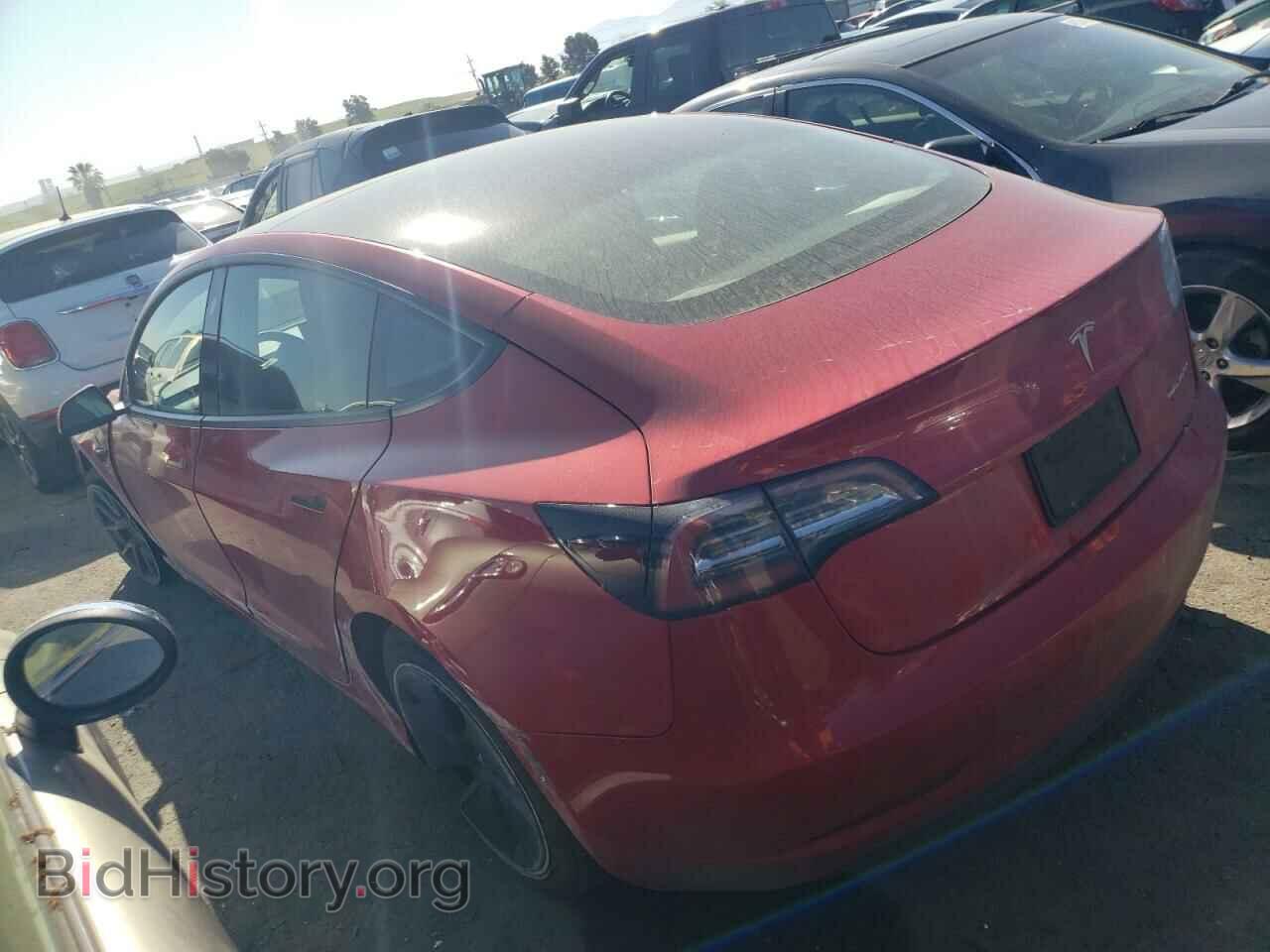 2021 TESLA MODEL 3 - VIN: 5YJ3E1EB7MF073372 - Фото 2