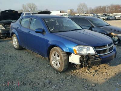 2010 Dodge AVENGER Avenger R/, синий — VIN 1B3CC5FB9AN122176, Copart