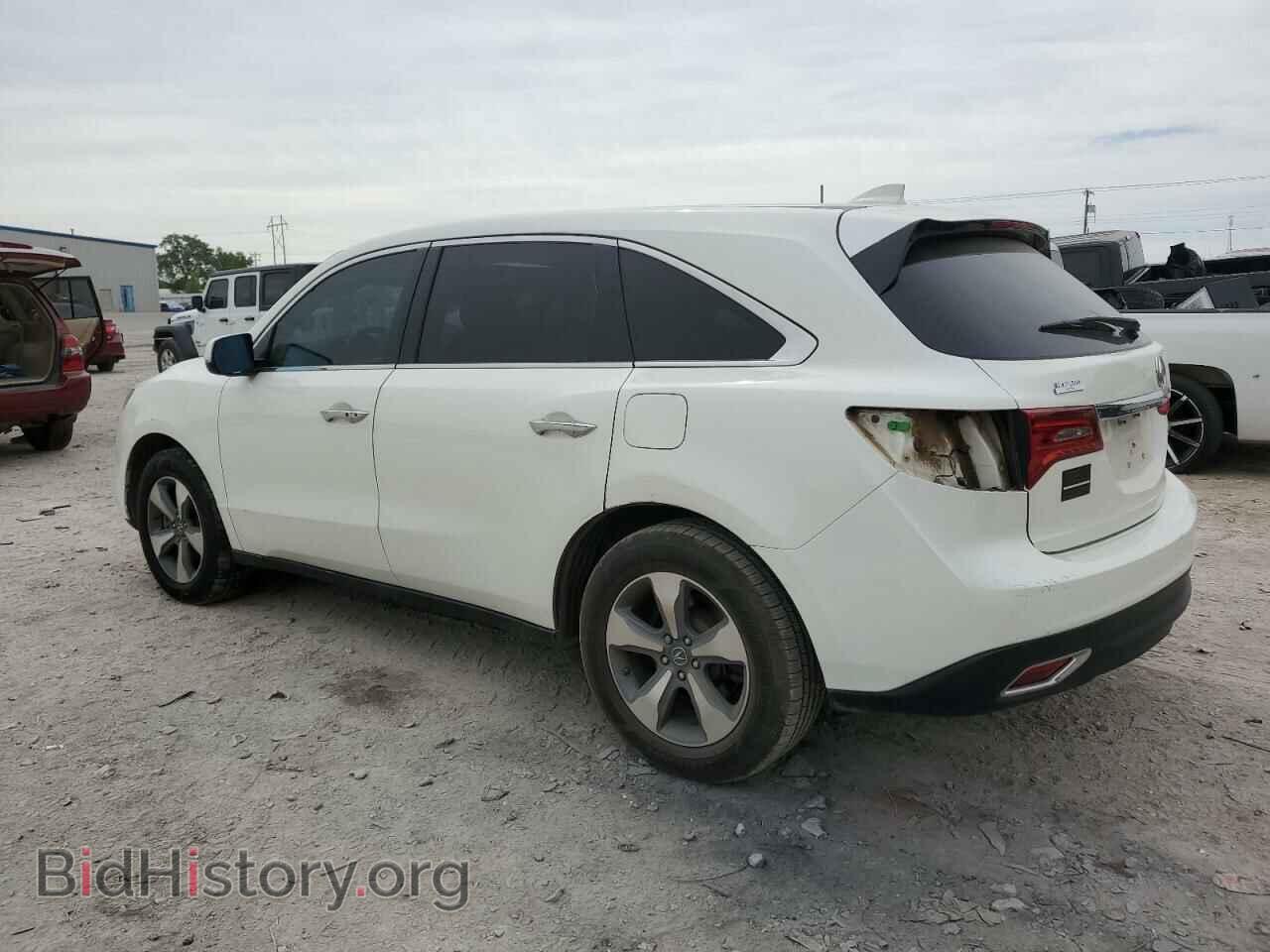 2016 ACURA MDX - VIN: 5FRYD3H28GB012860 - Фото 2