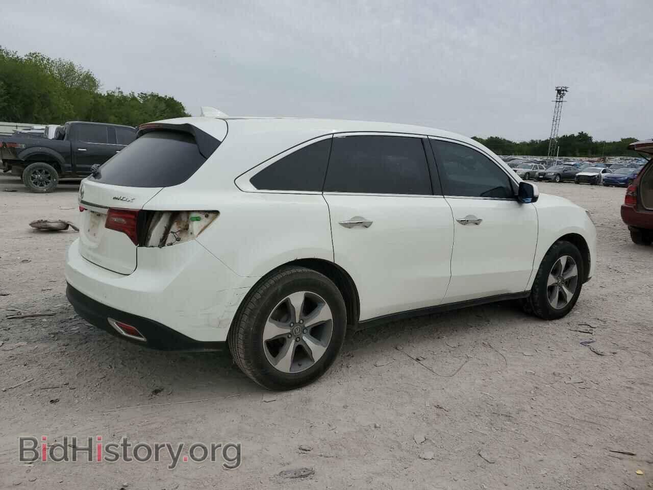2016 ACURA MDX - VIN: 5FRYD3H28GB012860 - Фото 3