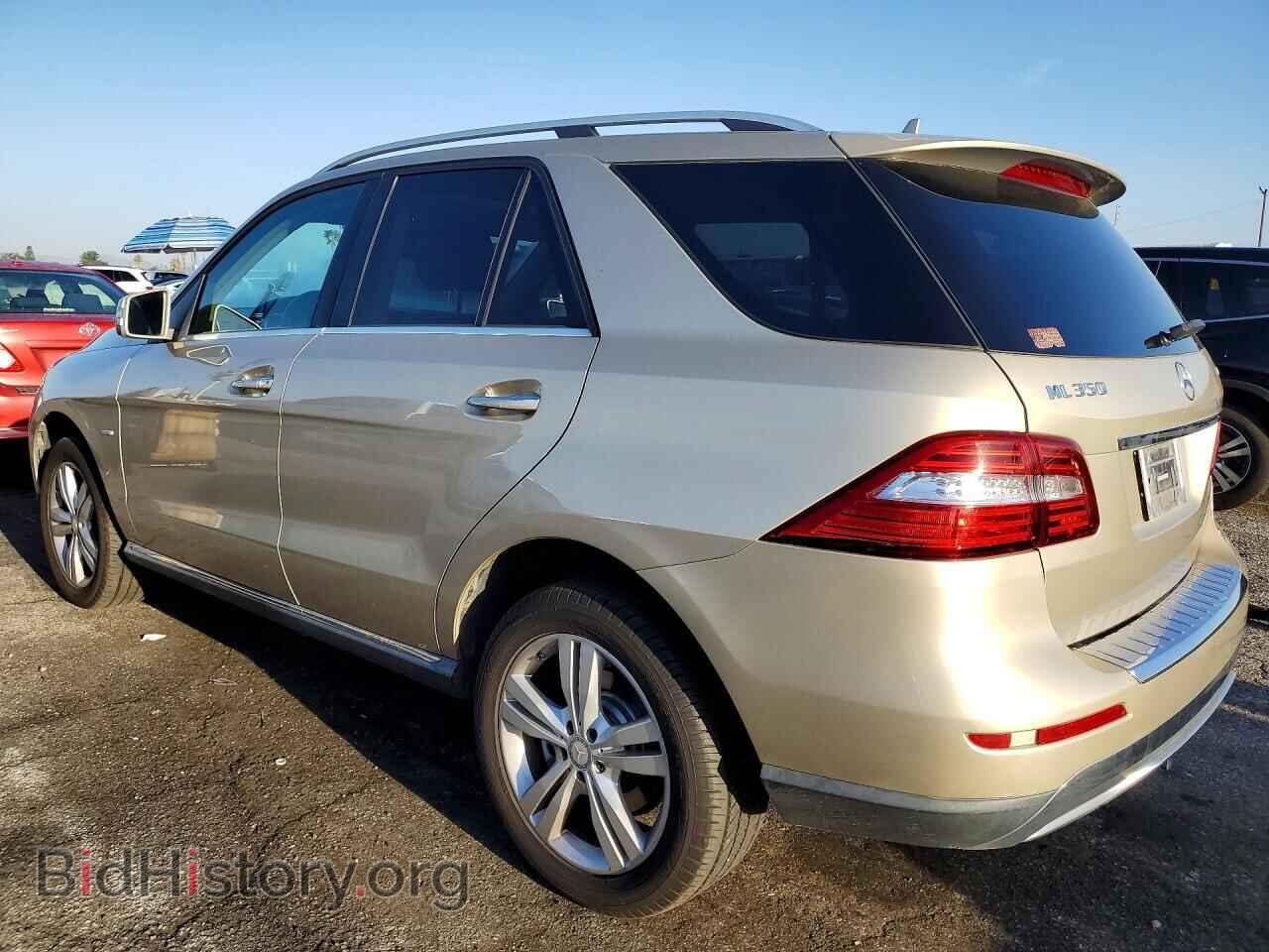 2012 MERCEDES-BENZ M-CLASS - VIN: 4JGDA2EBXCA073472 - Фото 2