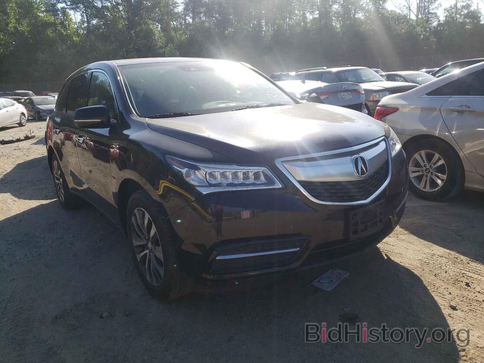 Фотография 5FRYD4H44GB015505 - ACURA MDX 2016