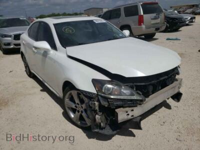 2011 Lexus IS IS 250, white — VIN JTHBF5C28B5134714, Copart