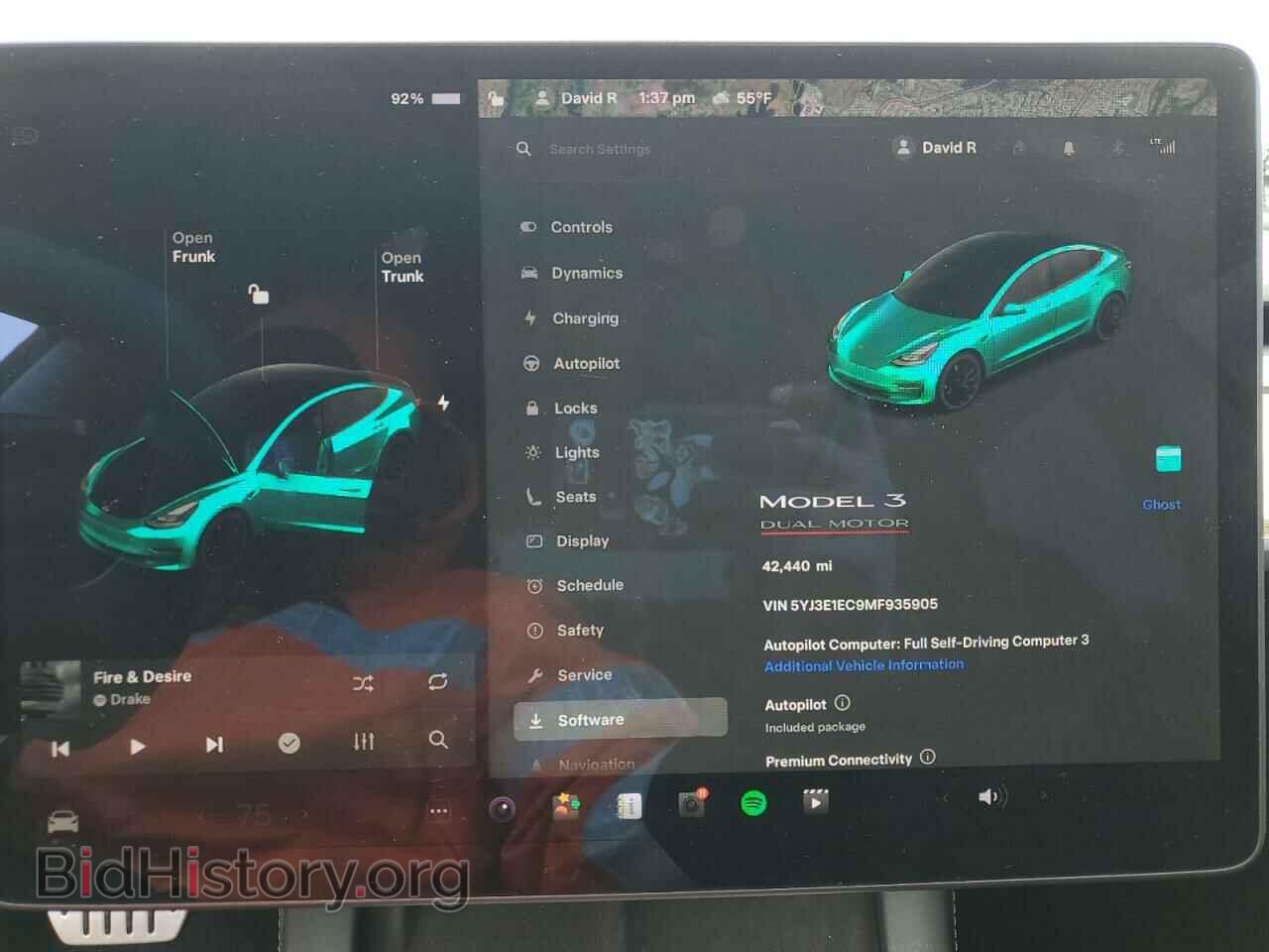 2021 TESLA MODEL 3 - VIN: 5YJ3E1EC9MF935905 - Photo 9