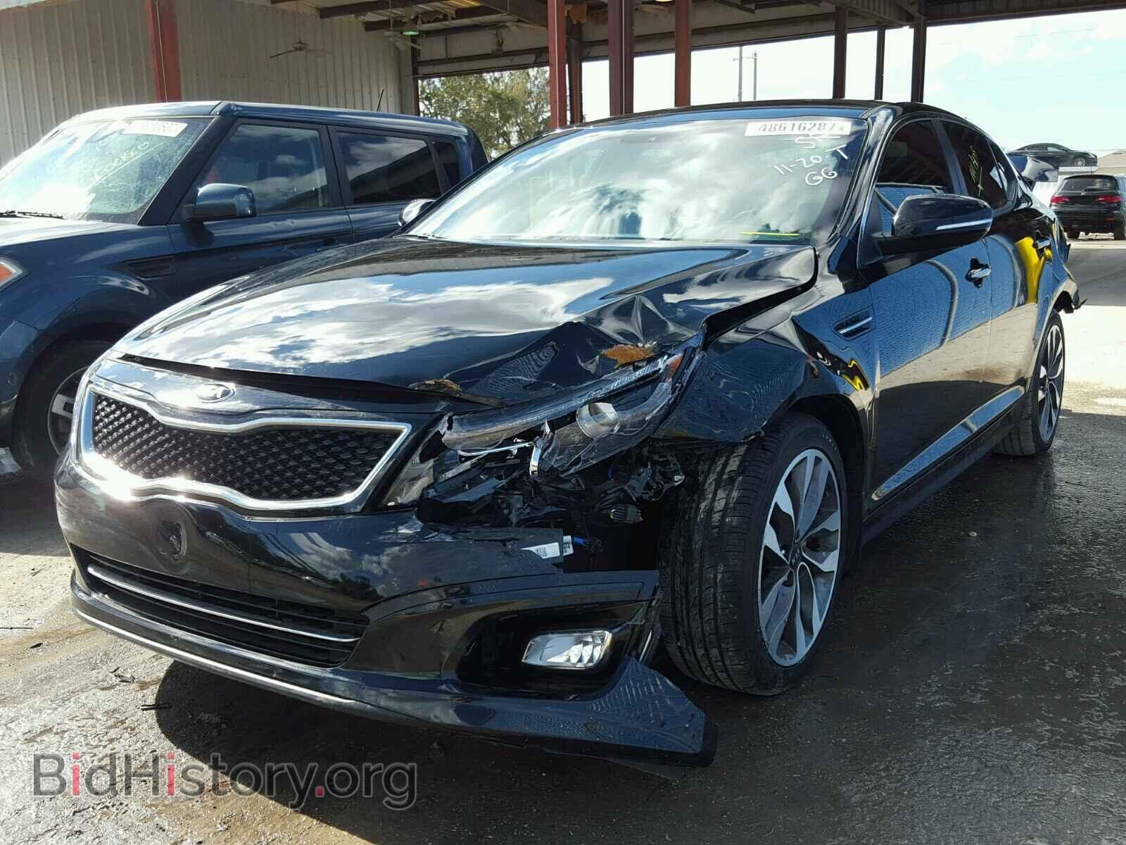 2015 KIA OPTIMA - VIN: 5XXGR4A75FG476016 - Photo 2