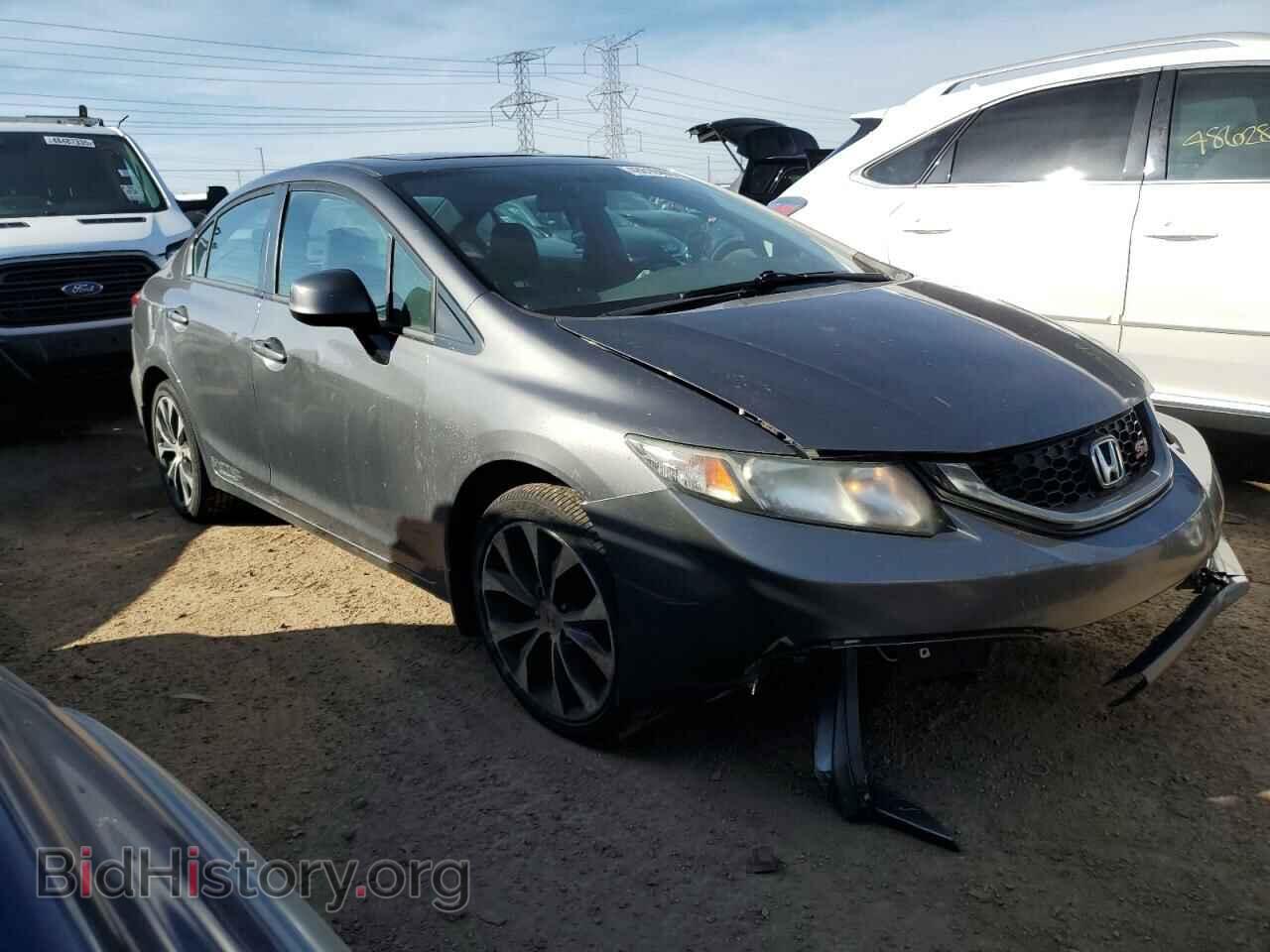 2013 HONDA CIVIC - VIN: 2HGFB6E59DH701618 - Фото 4