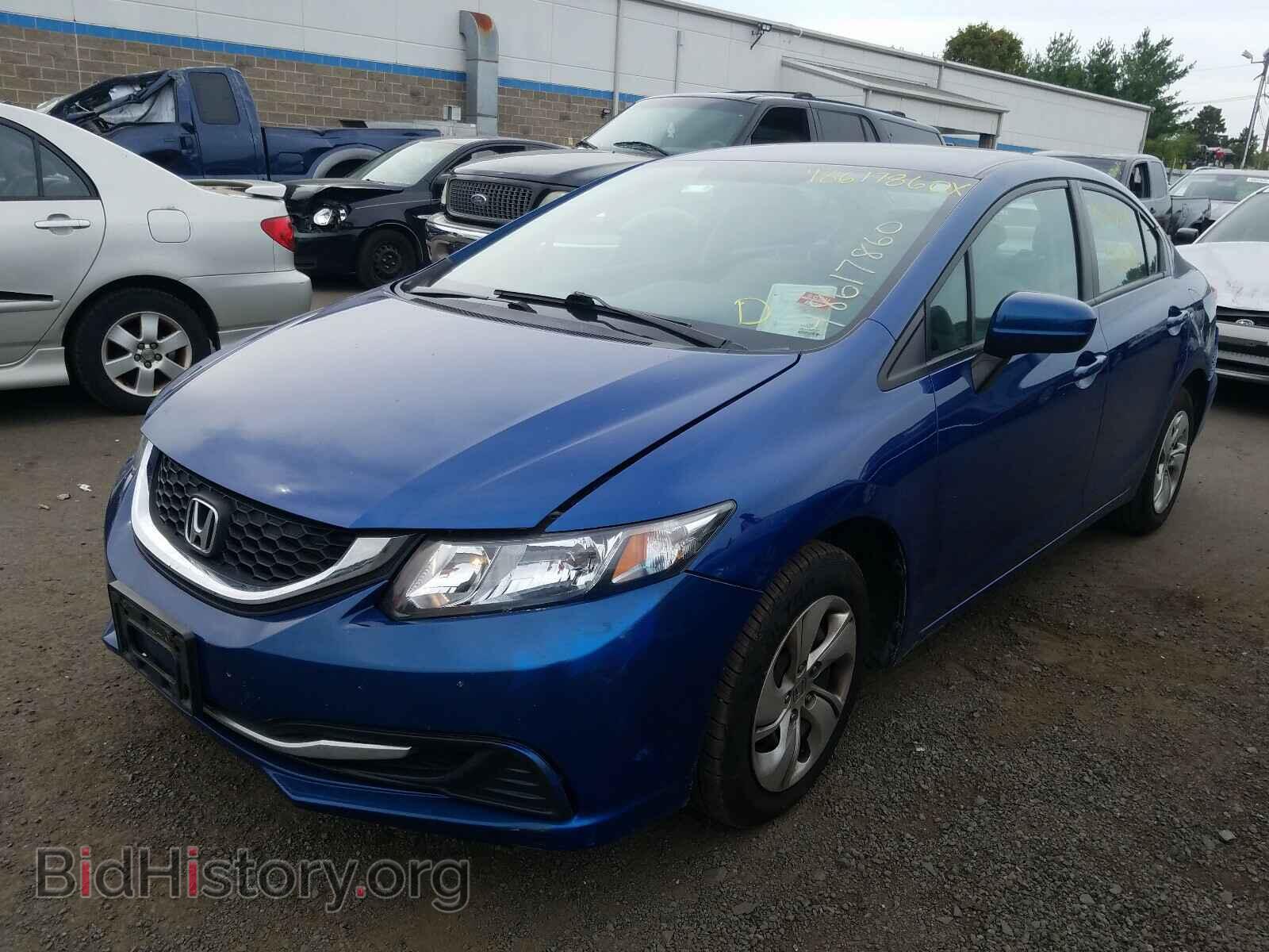 2014 HONDA CIVIC - VIN: 19XFB2F54EE267501 - Фото 2