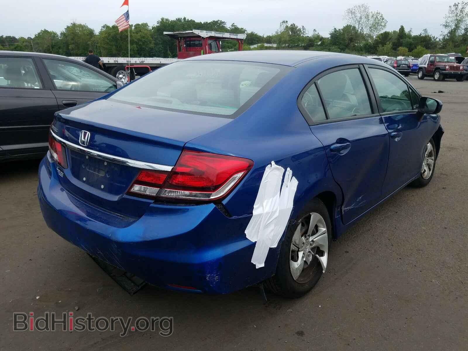 2014 HONDA CIVIC - VIN: 19XFB2F54EE267501 - Фото 4
