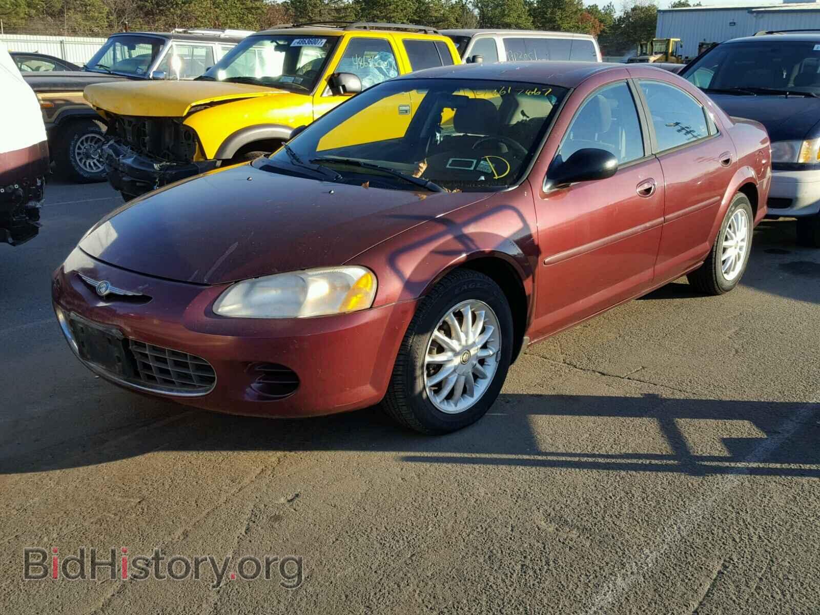 2002 CHRYSLER SEBRING - VIN: 1C3EL46X42N192476 - Фото 2