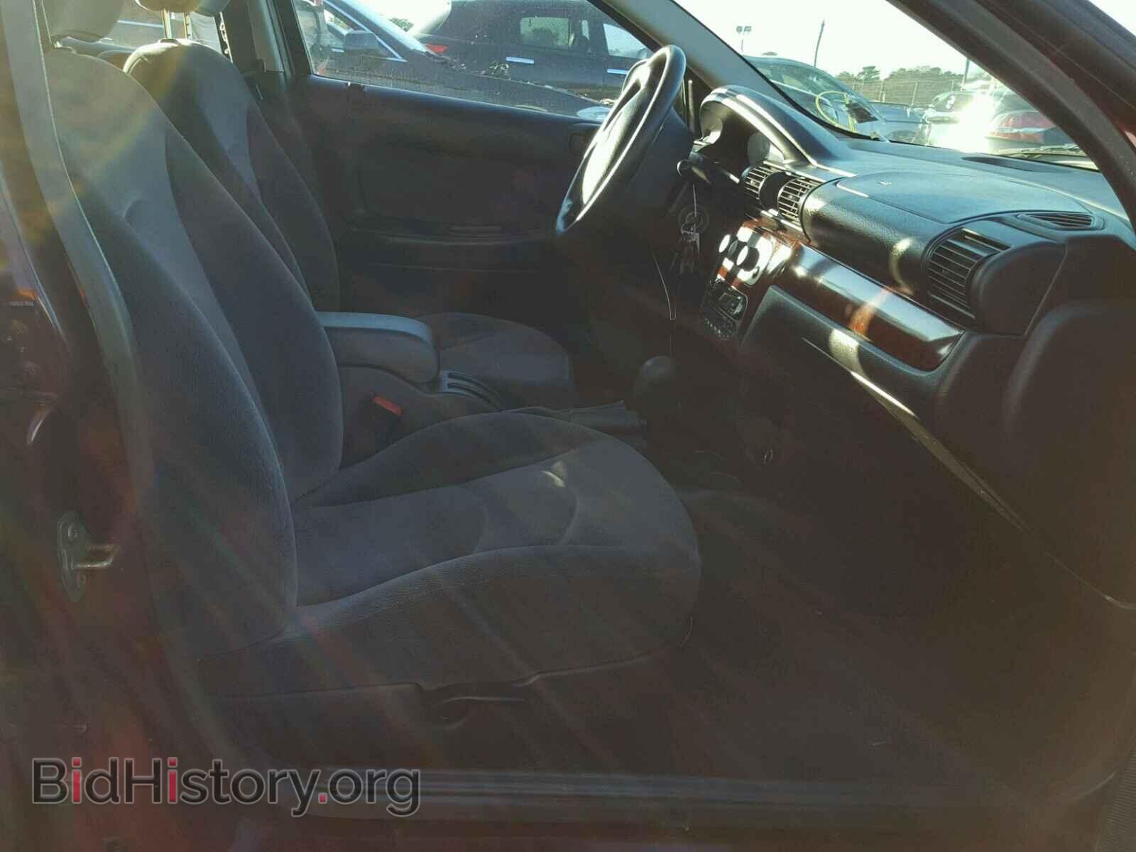 2002 CHRYSLER SEBRING - VIN: 1C3EL46X42N192476 - Фото 5