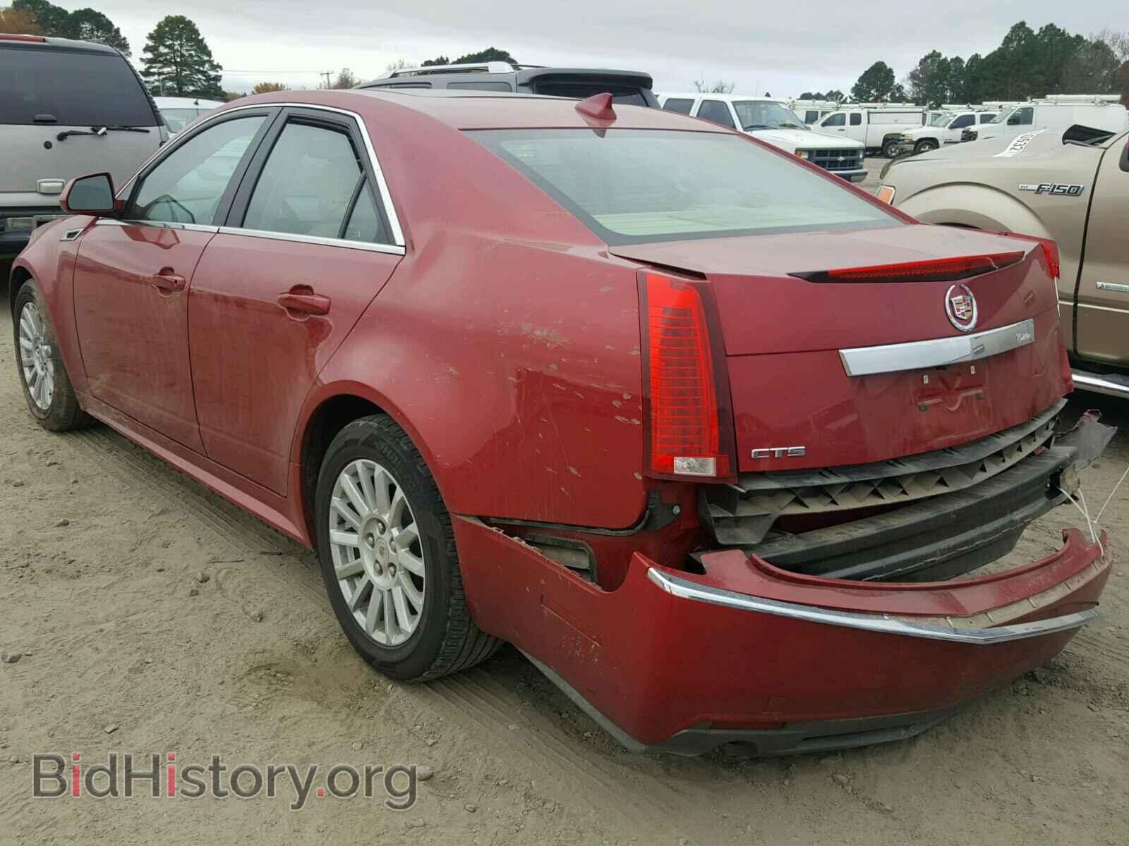 2012 CADILLAC CTS - VIN: 1G6DE5E51C0126556 - Фото 3
