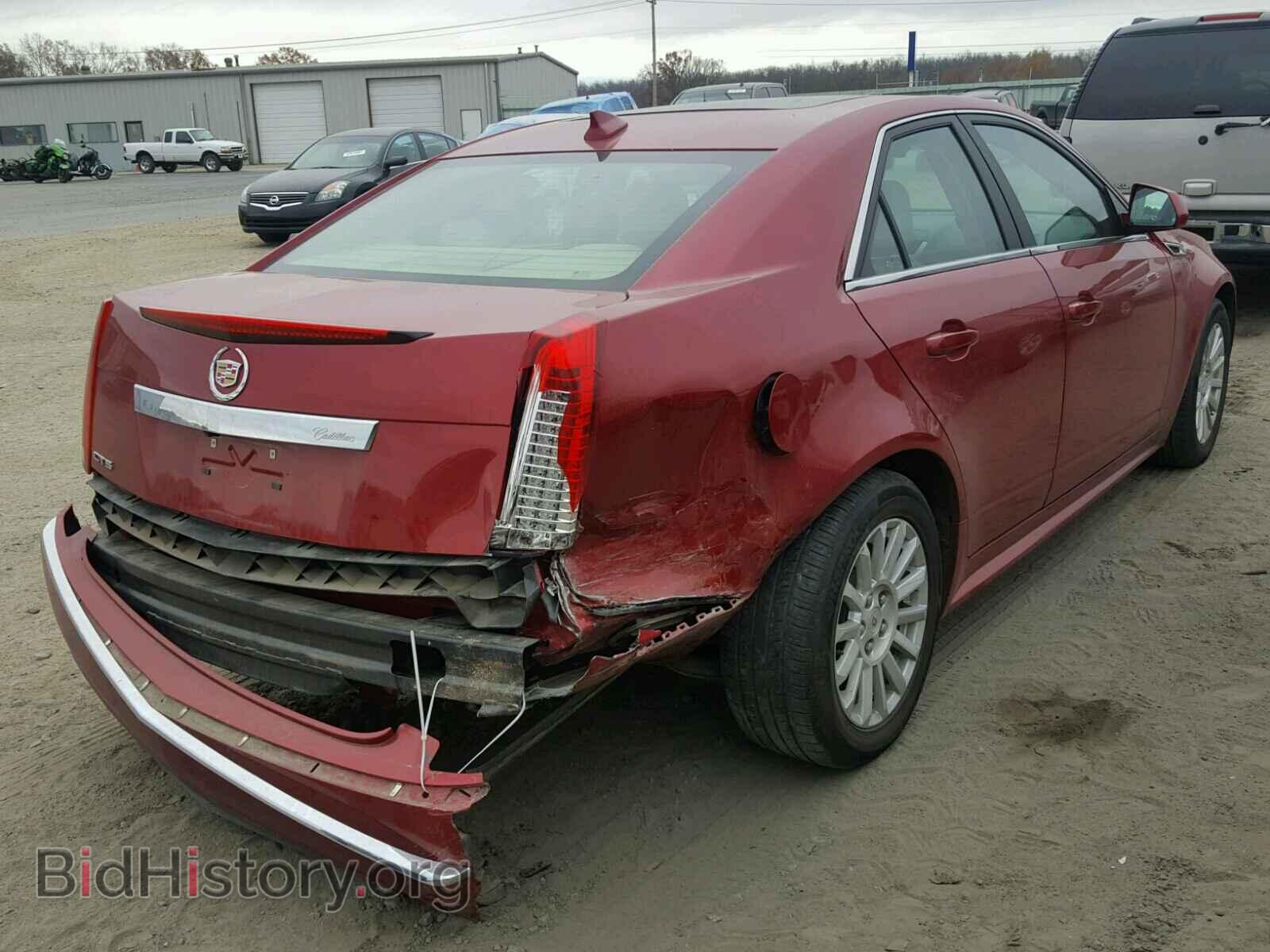 2012 CADILLAC CTS - VIN: 1G6DE5E51C0126556 - Фото 4