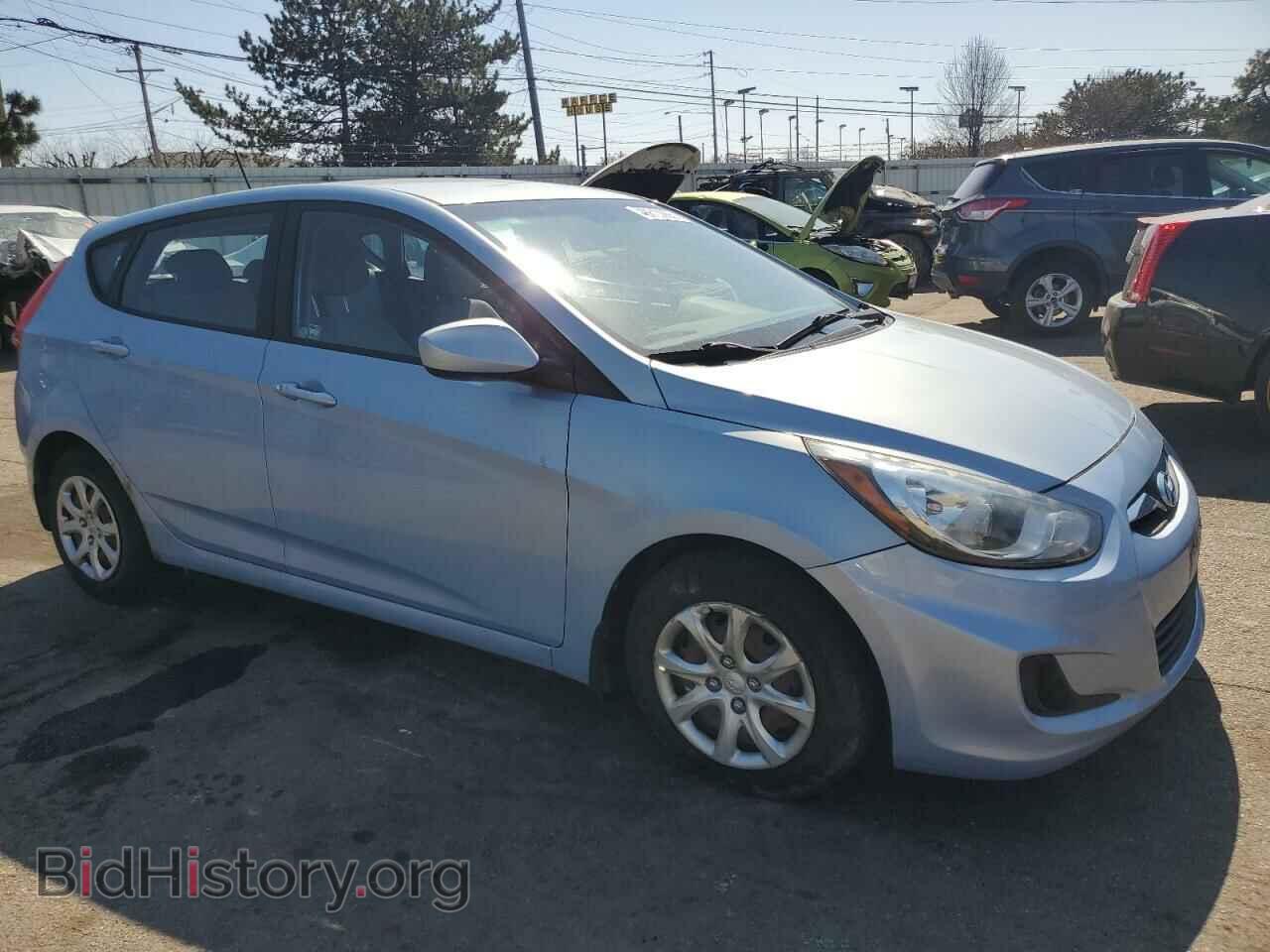 2013 HYUNDAI ACCENT - VIN: KMHCT5AE4DU114430 - Фото 4