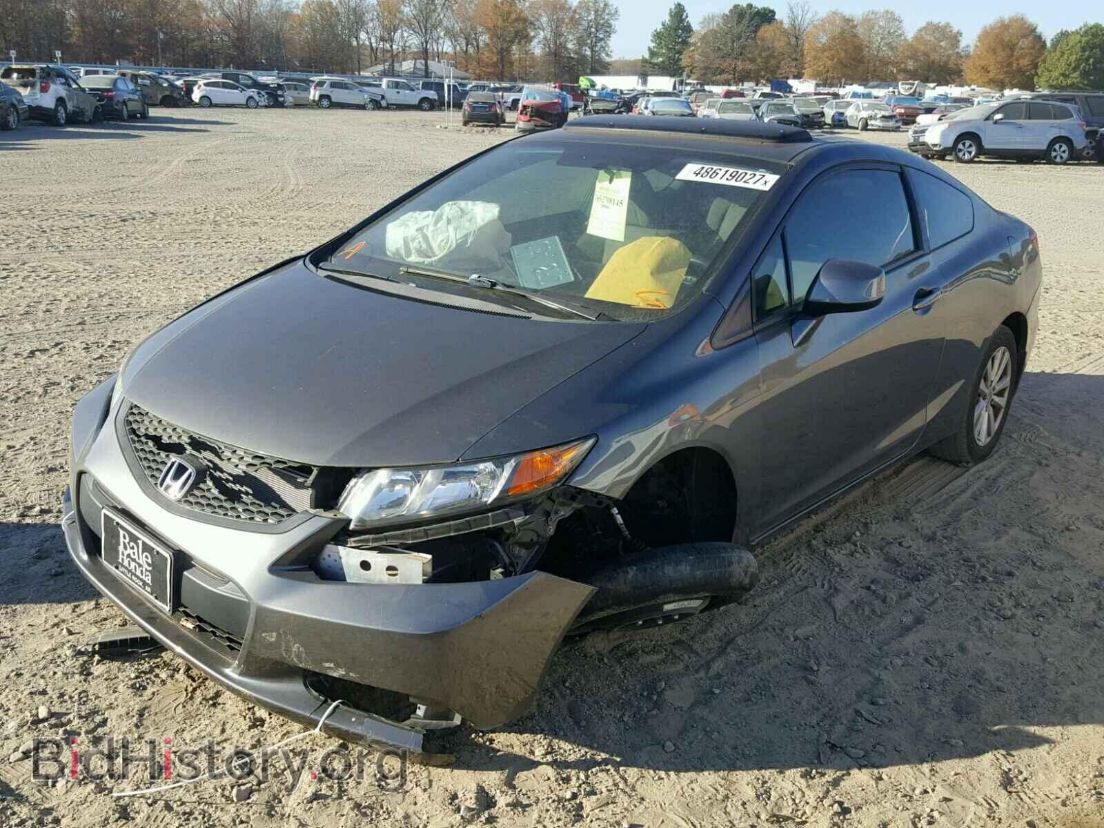 2012 HONDA CIVIC - VIN: 2HGFG3B86CH521395 - Фото 2