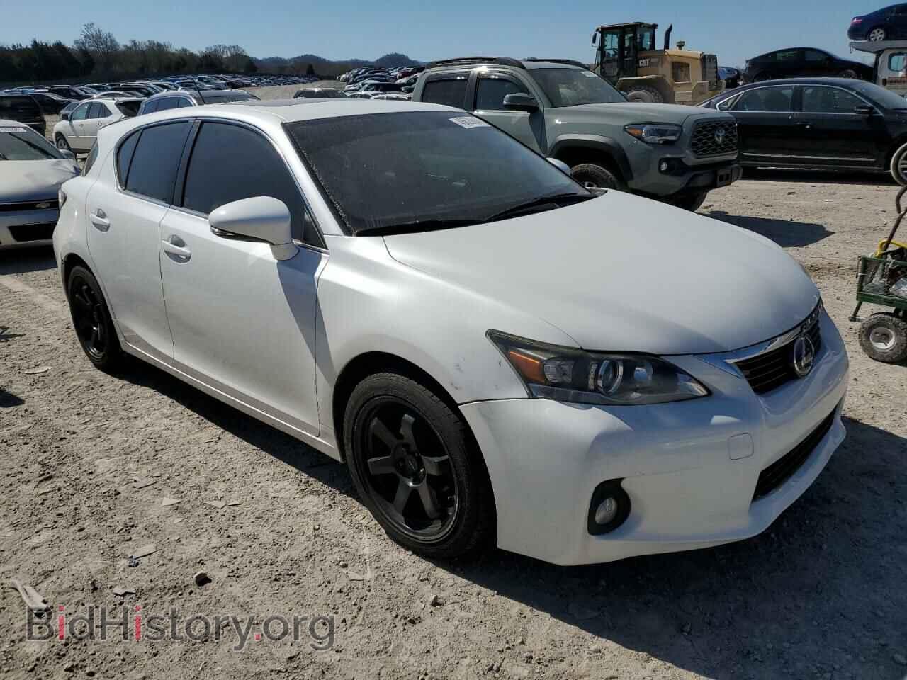 2012 LEXUS CT 200 - VIN: JTHKD5BHXC2073056 - Фото 4