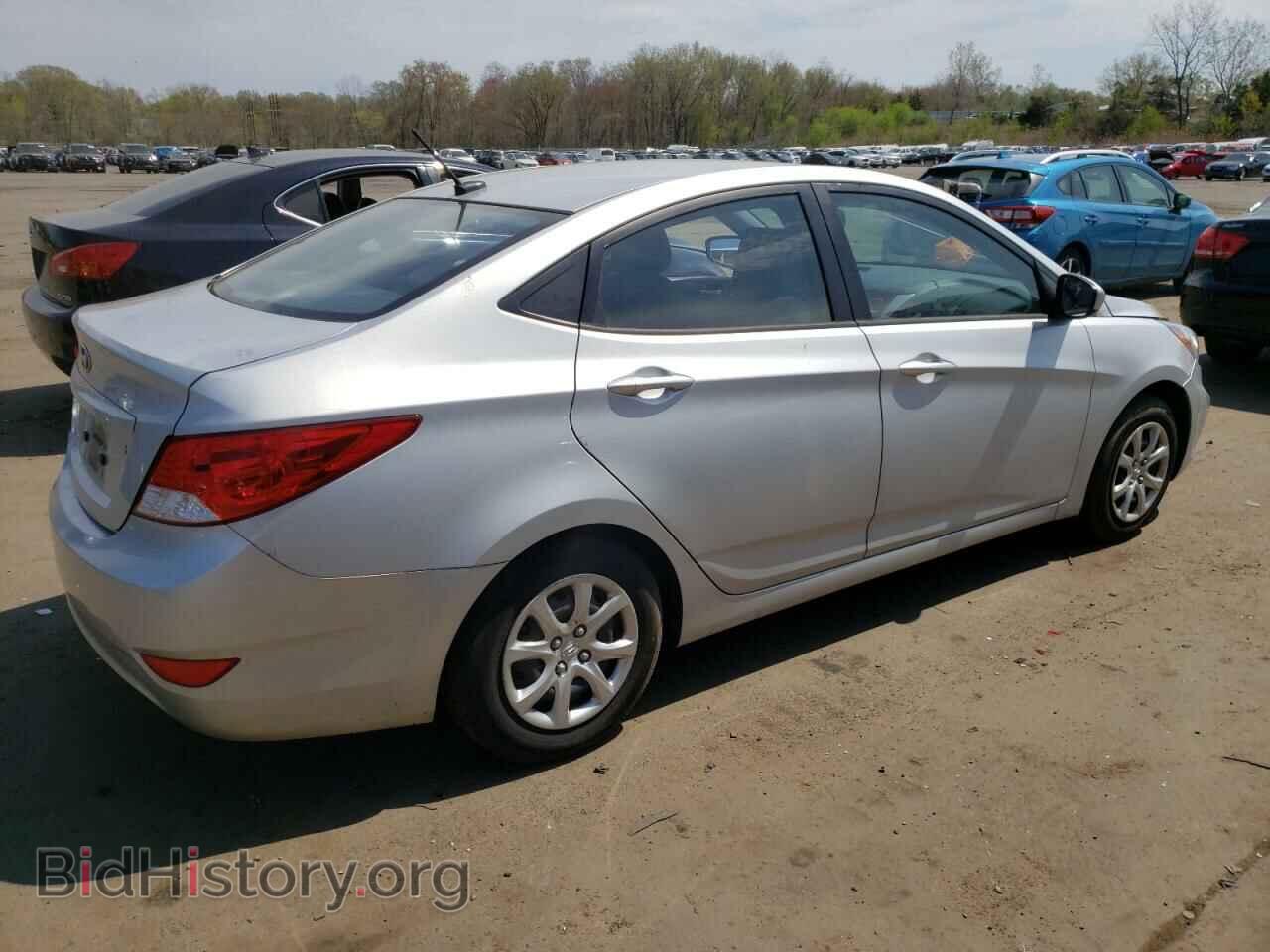 2013 HYUNDAI ACCENT - VIN: KMHCT4AE3DU509113 - Фото 3