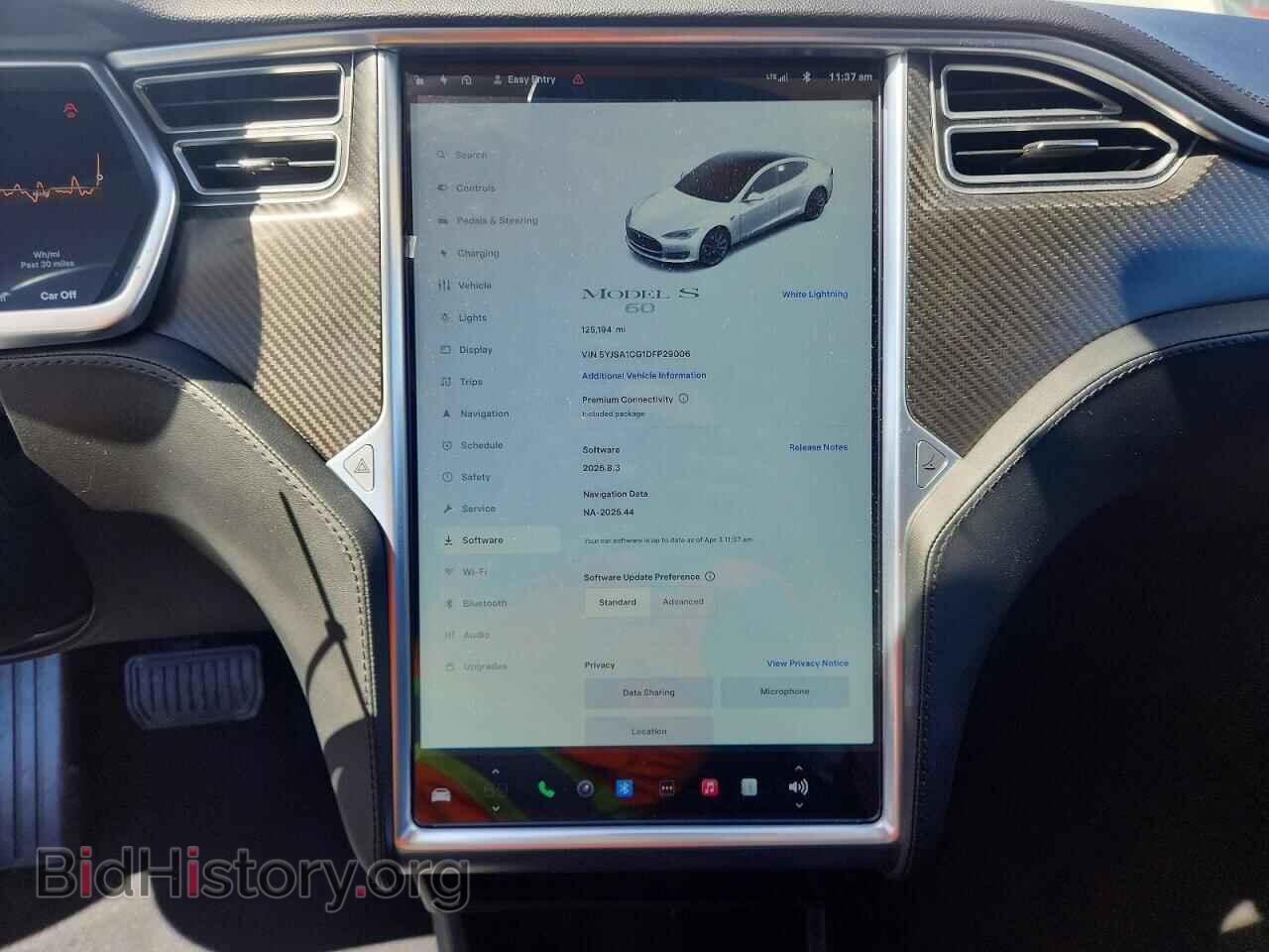 2013 TESLA MODEL S - VIN: 5YJSA1CG1DFP29006 - Фото 9