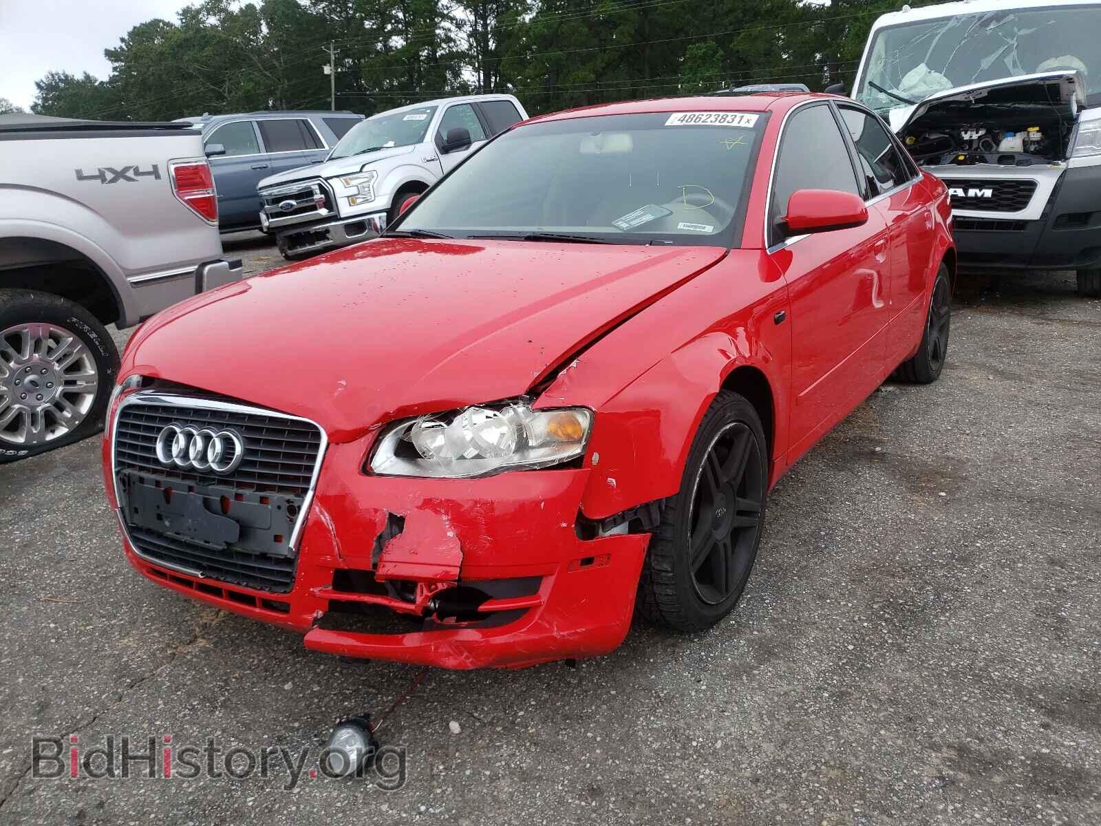 2007 AUDI A4 - VIN: WAUAF78E07A222843 - Фото 2