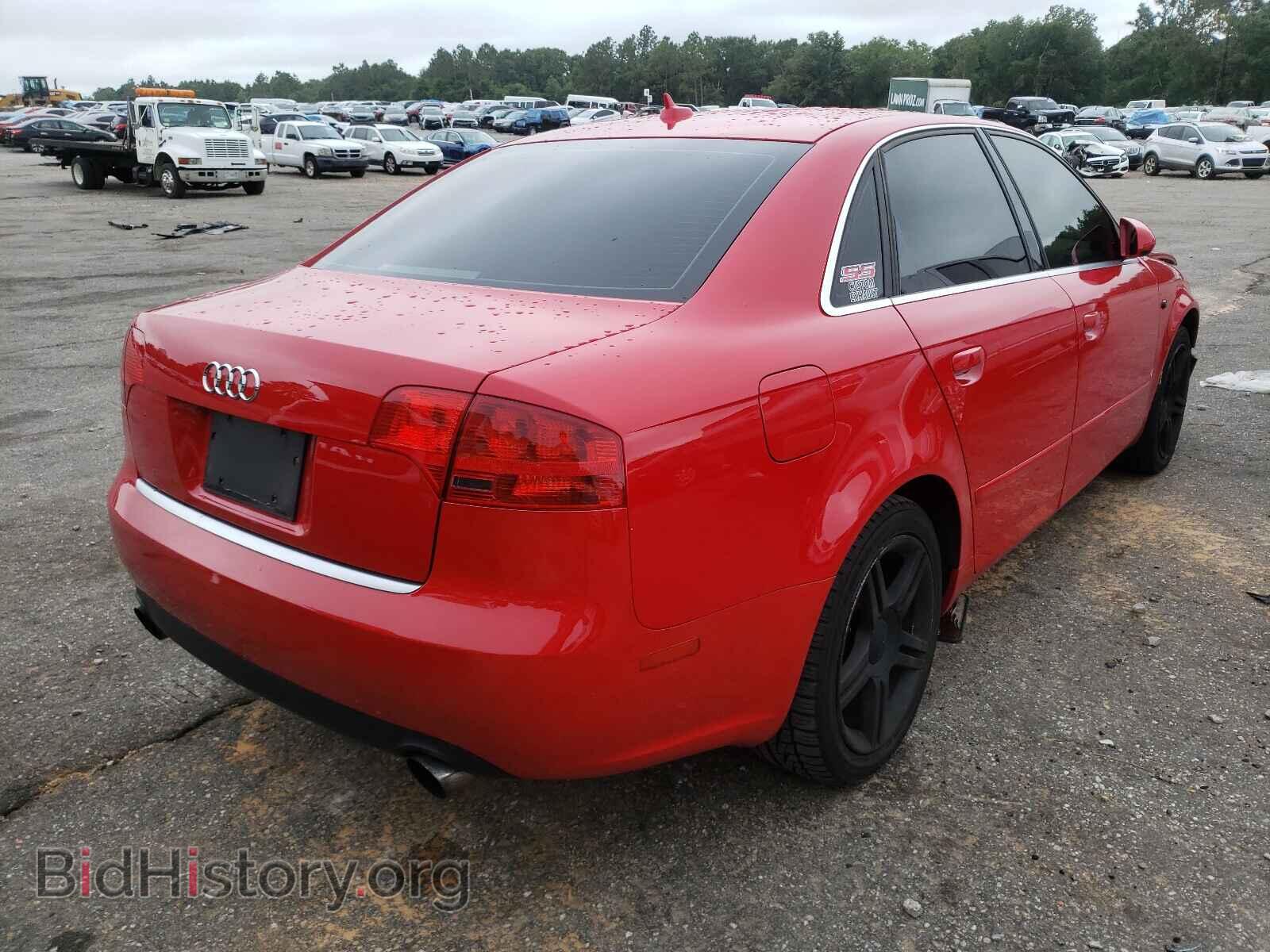 2007 AUDI A4 - VIN: WAUAF78E07A222843 - Фото 4