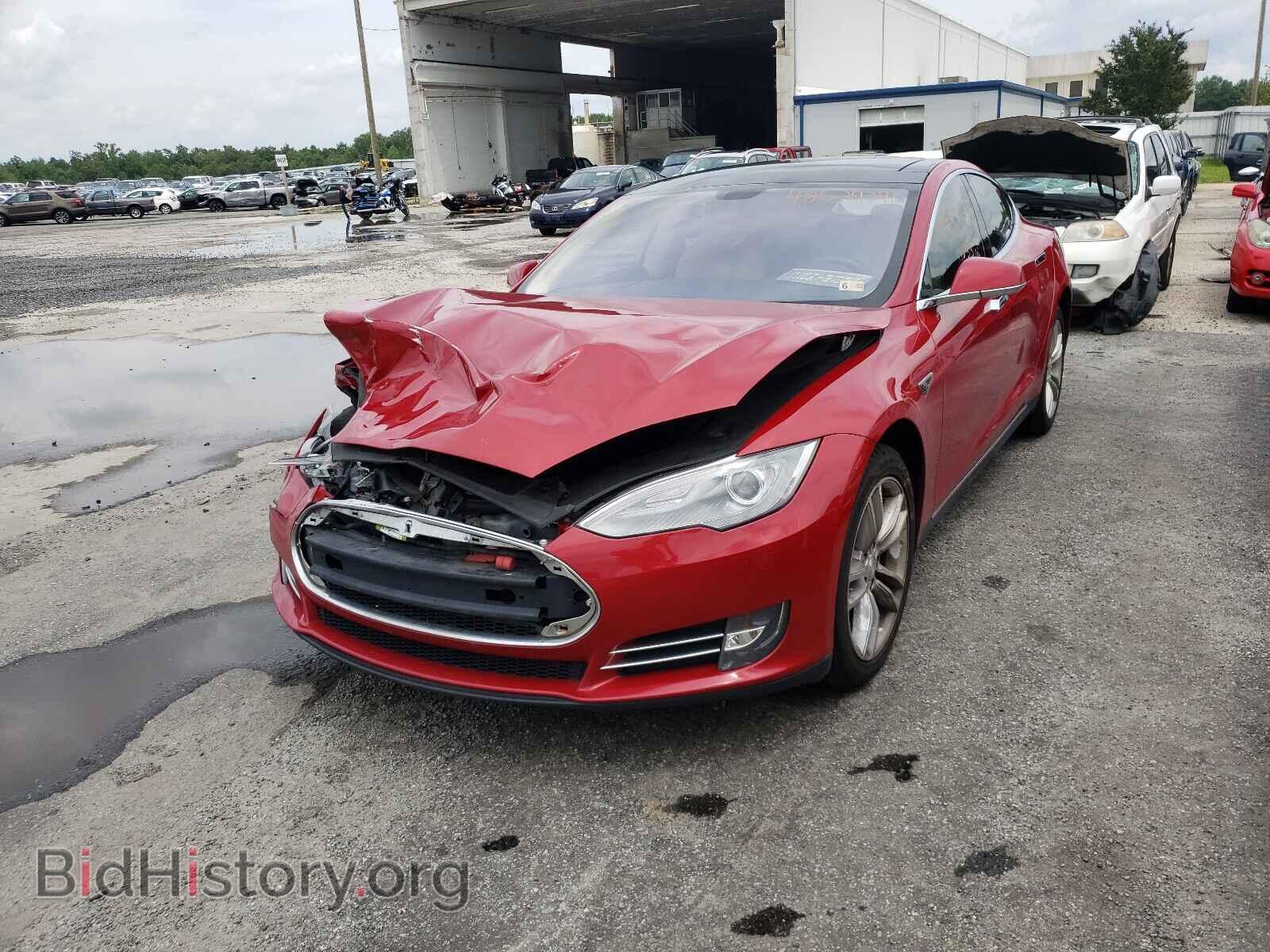 2013 TESLA MODEL S - VIN: 5YJSA1CN9DFP23596 - Photo 2